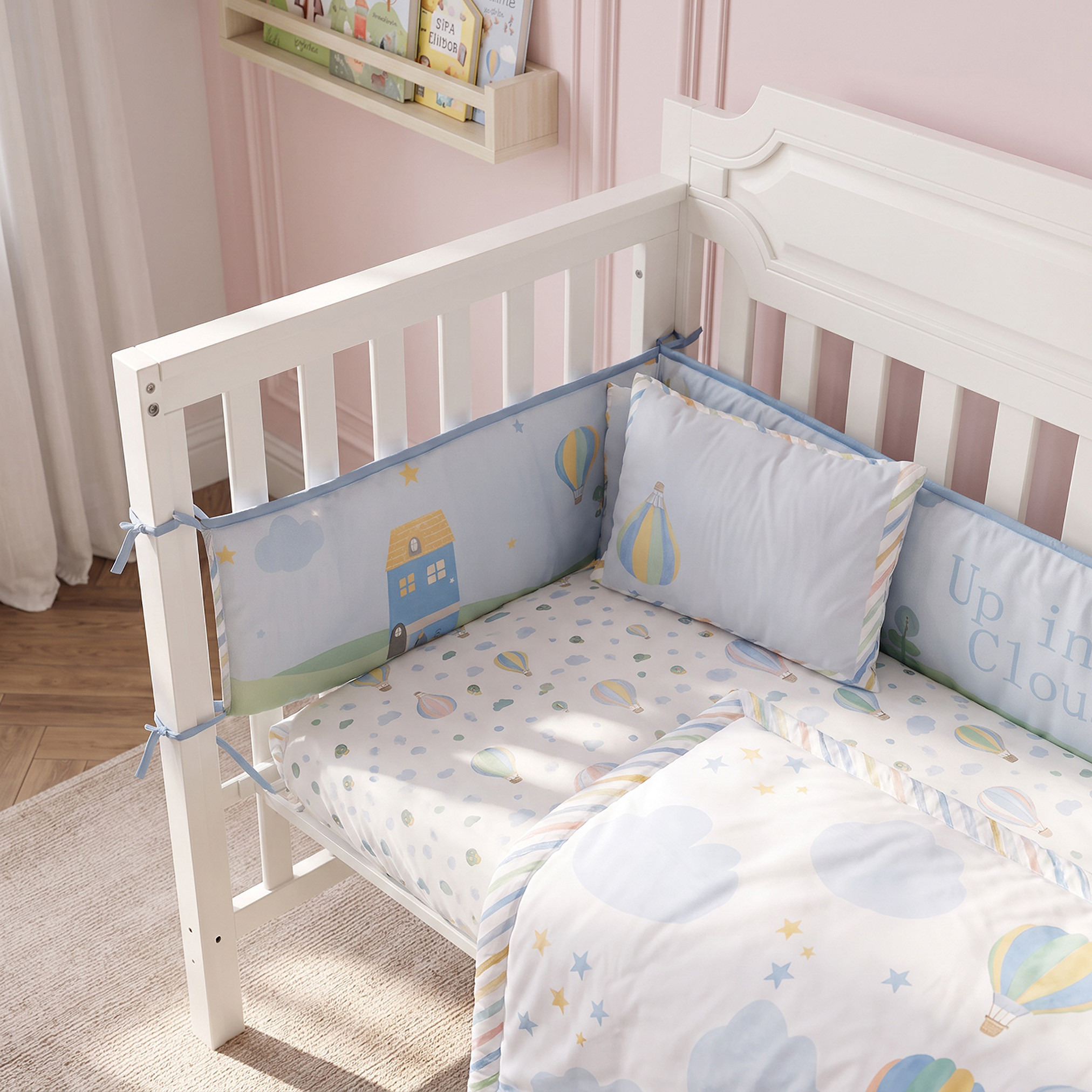 Juniors Meadow Print 4-Piece Cotton Bedding Set-baby-nursery-babybedding-image-5