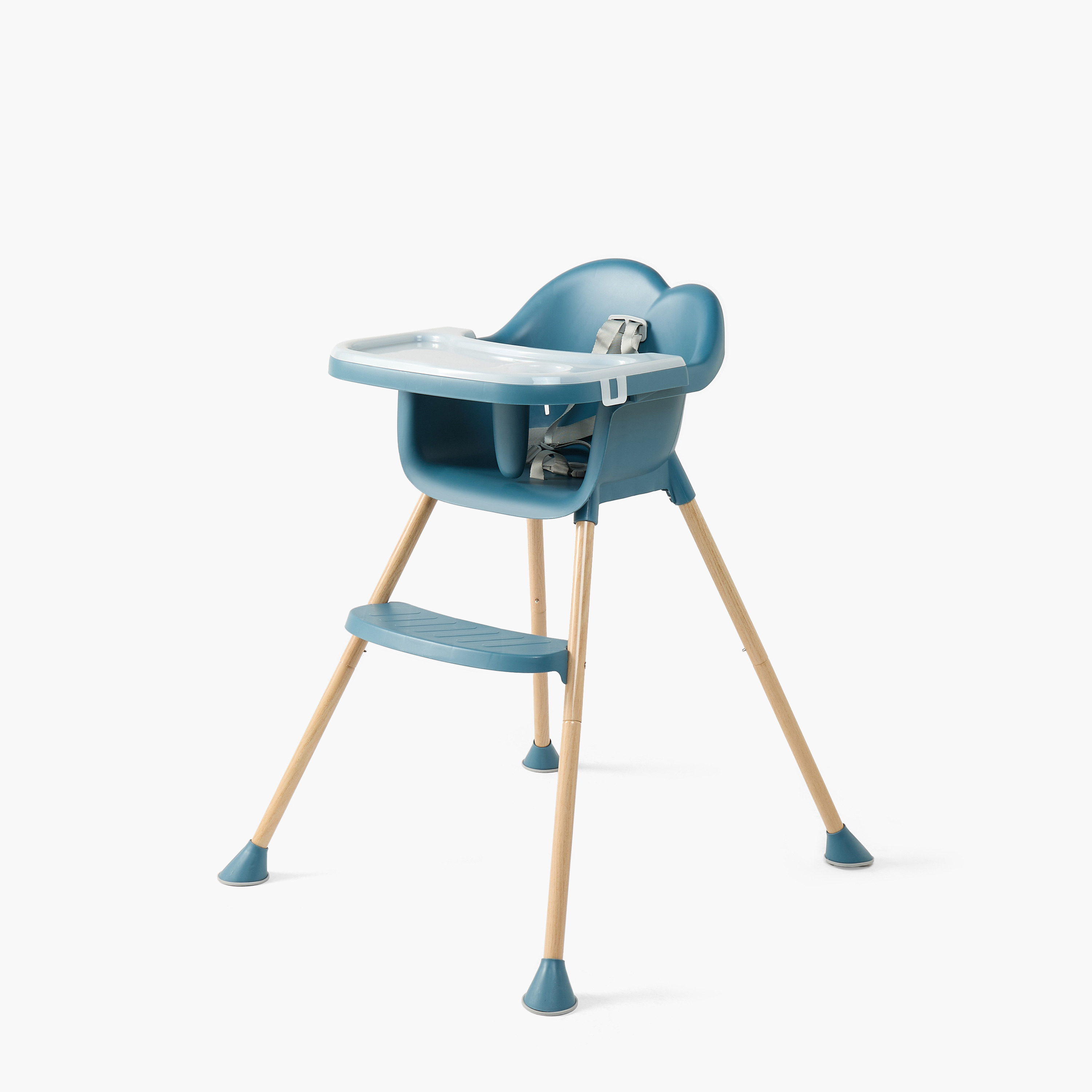 كرسي إطعام بحزام أمان من ليتل بلومرز-baby-feeding-highchairsandboosters-image-1