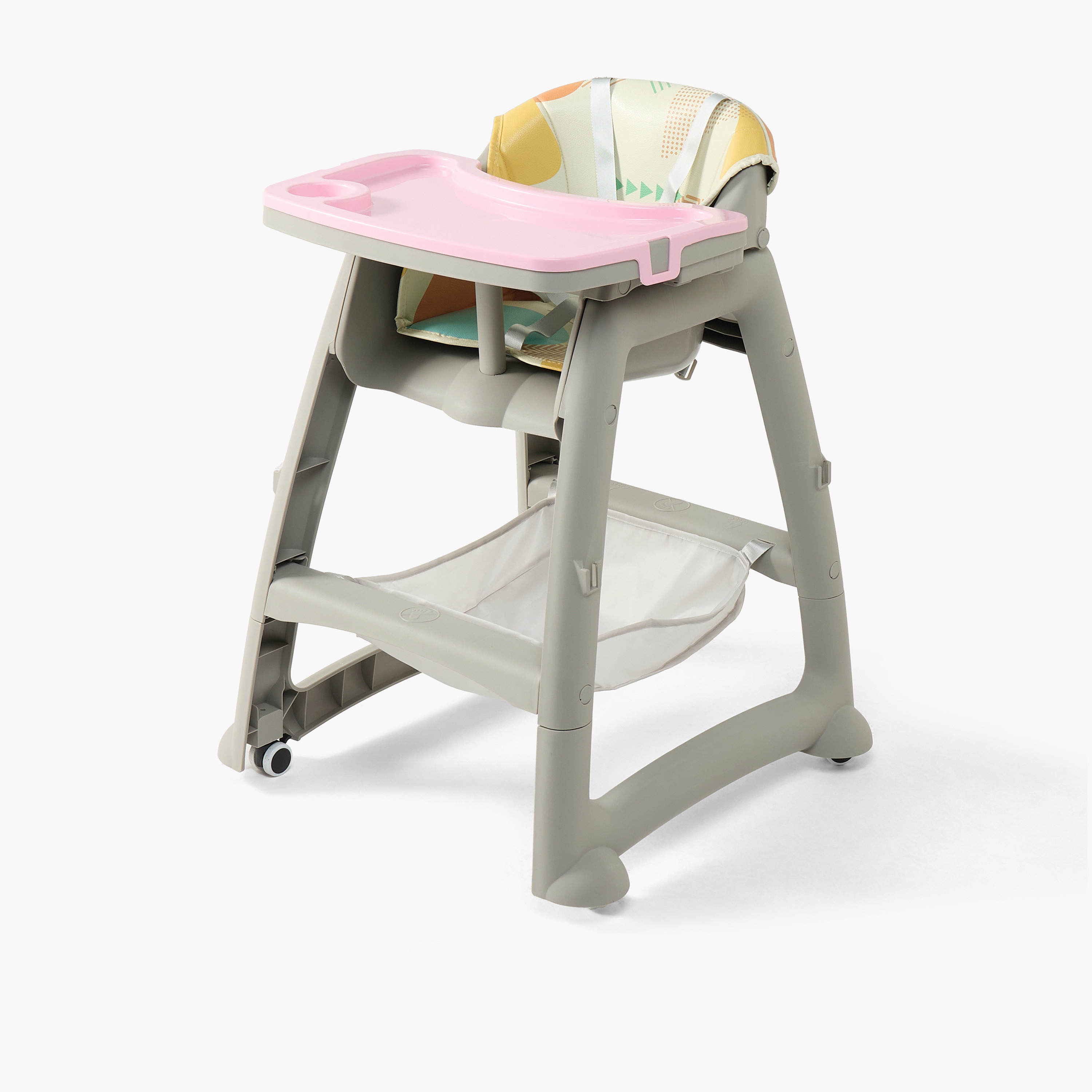 كرسي طعام مرتفع للأطفال مع صينية تقديم قابلة للتعديل من ليتل بلومرز-baby-feeding-highchairsandboosters-image-1