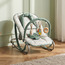 Juniors Leaf Print Baby Rocker with Toy Bar-baby-infantactivity-rockers-image-1
