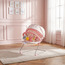 Juniors Safari Print Baby Bouncer with Canopy-baby-infantactivity-bouncers-image-1