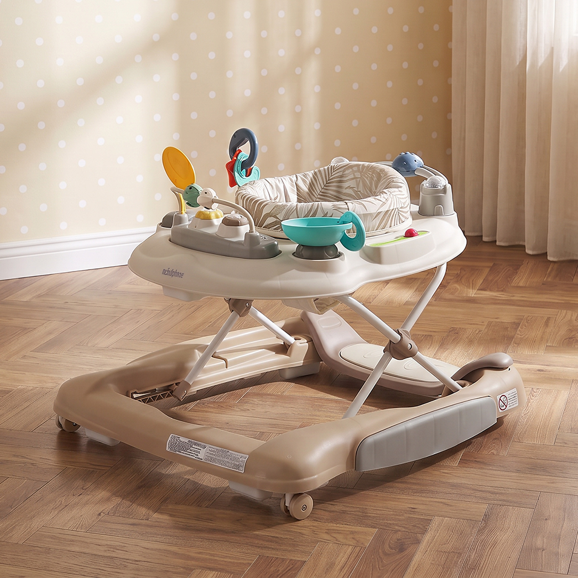 مشاية أطفال هزازة بيرلين من جيجلز-baby-infantactivity-walkers-image-1