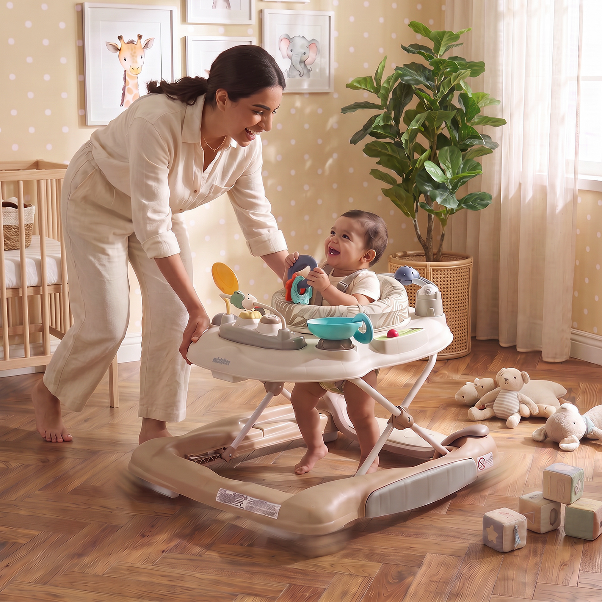 مشاية أطفال هزازة بيرلين من جيجلز-baby-infantactivity-walkers-image-4
