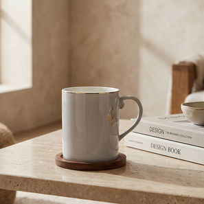 Butterfly Embossed Porcelain Mug - 330 ml-household-dining-teaandcoffee-image-1