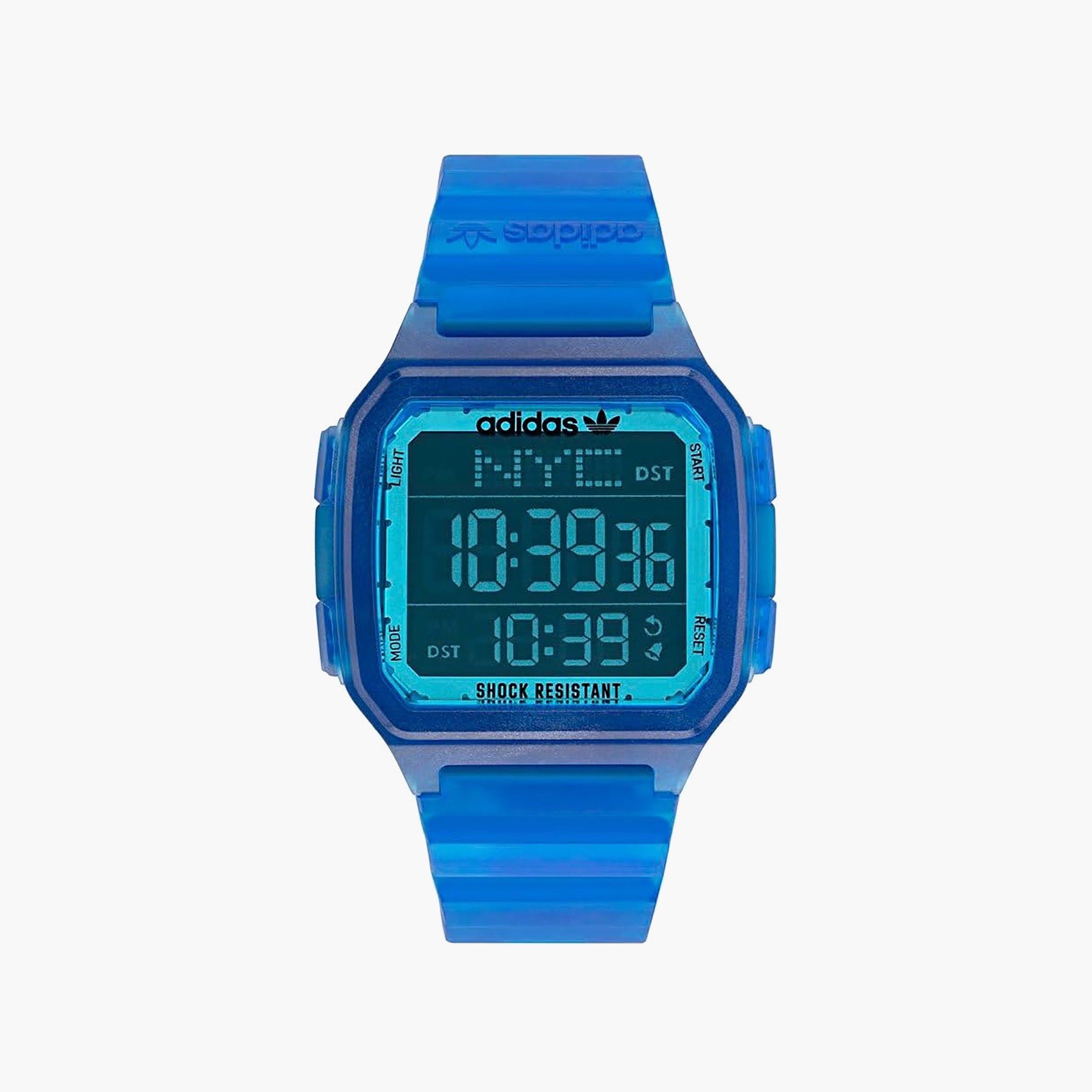 ساعة أديداس رجالية رقمية زرقاء سيليكون 41 مم | AOST22047-men-watchesandjewellery-watches-image-1