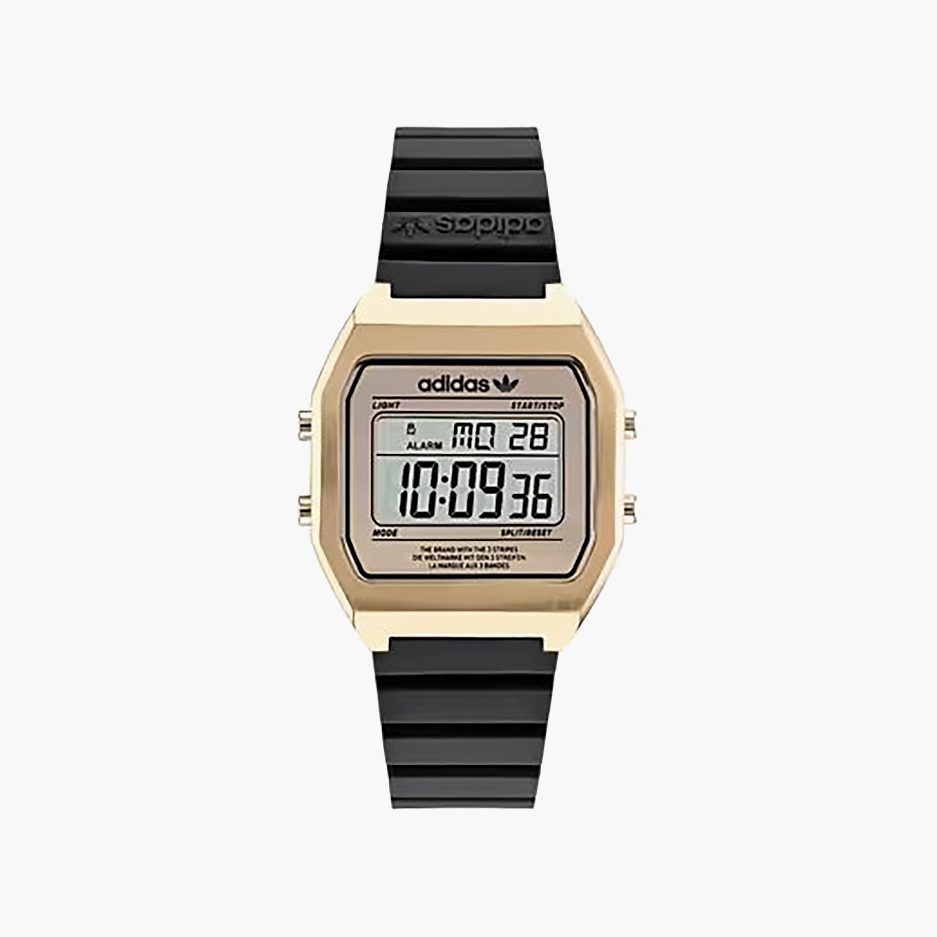 Adidas Unisex 38 MM Black Digital Silicone Watch | AOST22075-men-watchesandjewellery-watches-image-1