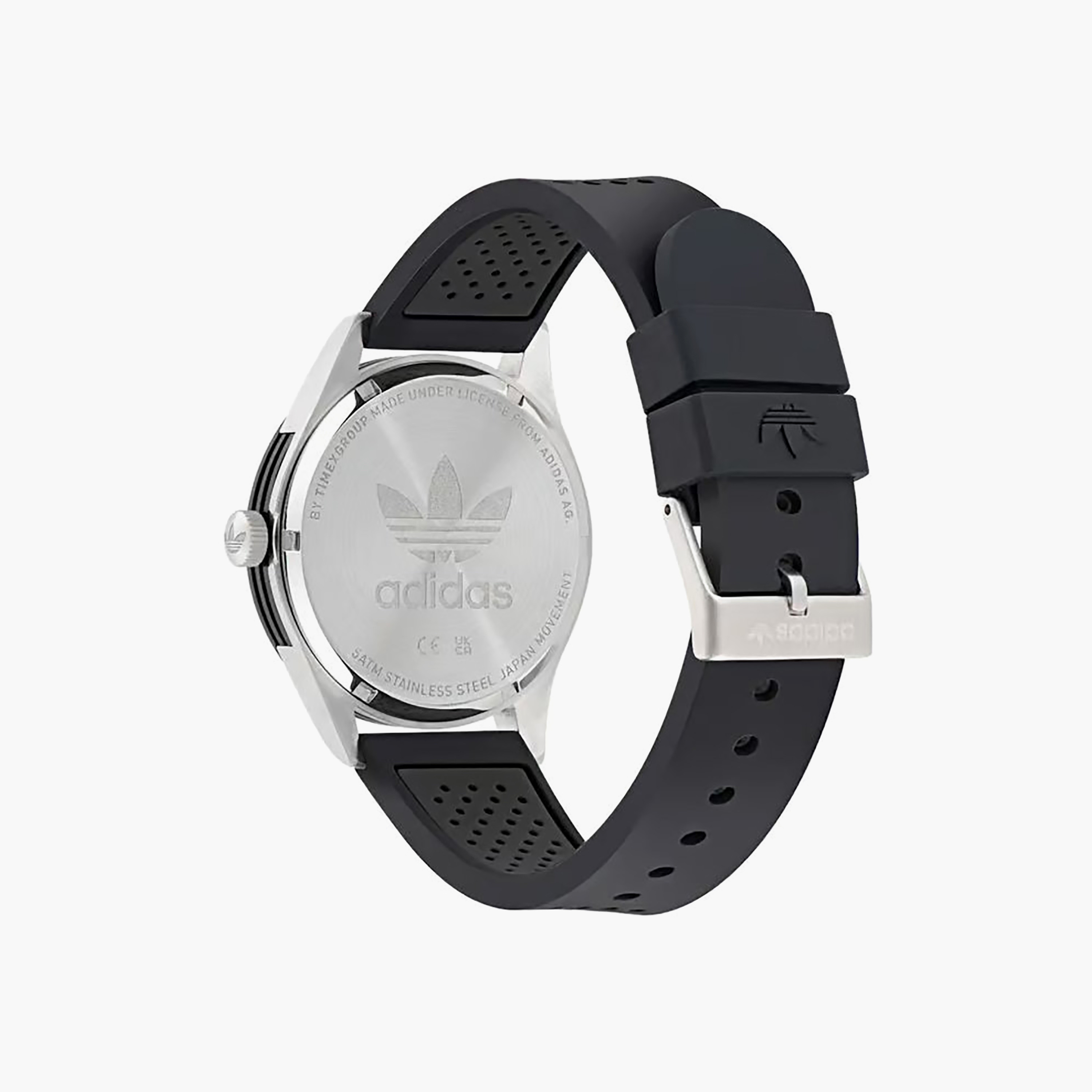 Adidas Unisex 40 MM Black Analog Silicone Watch | AOSY22515-men-watchesandjewellery-watches-image-4