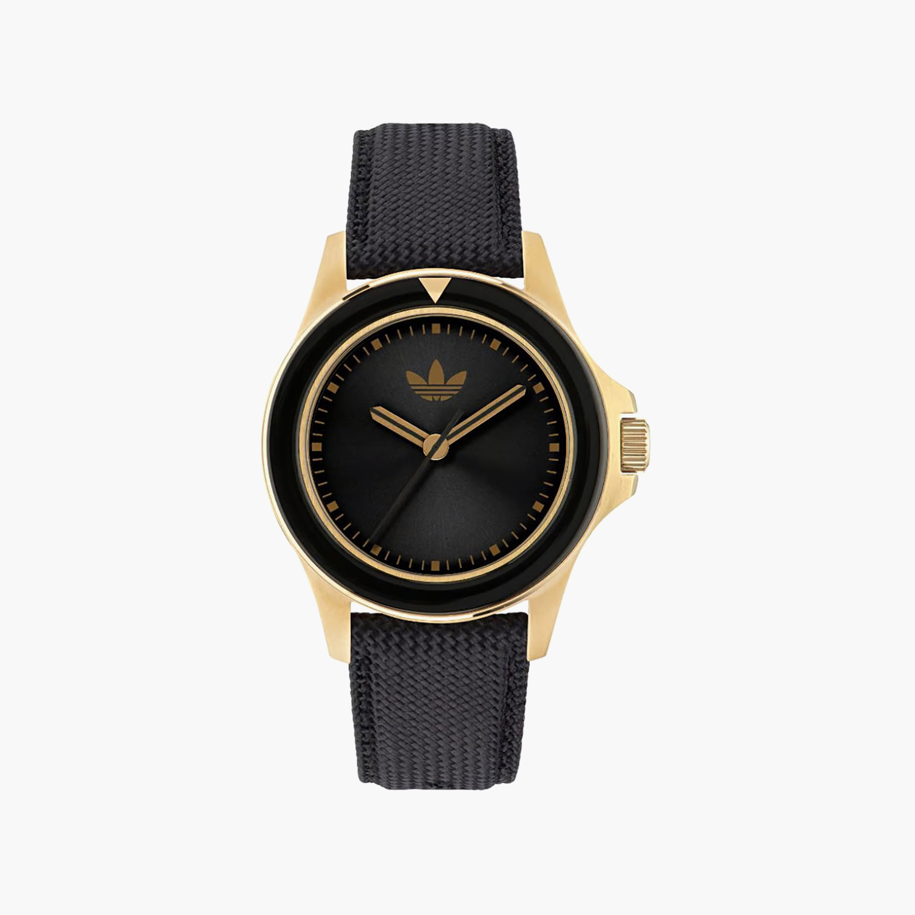 Adidas Unisex 44 MM Black Analog Fabric Watch | AOFH23015-men-watchesandjewellery-watches-image-1