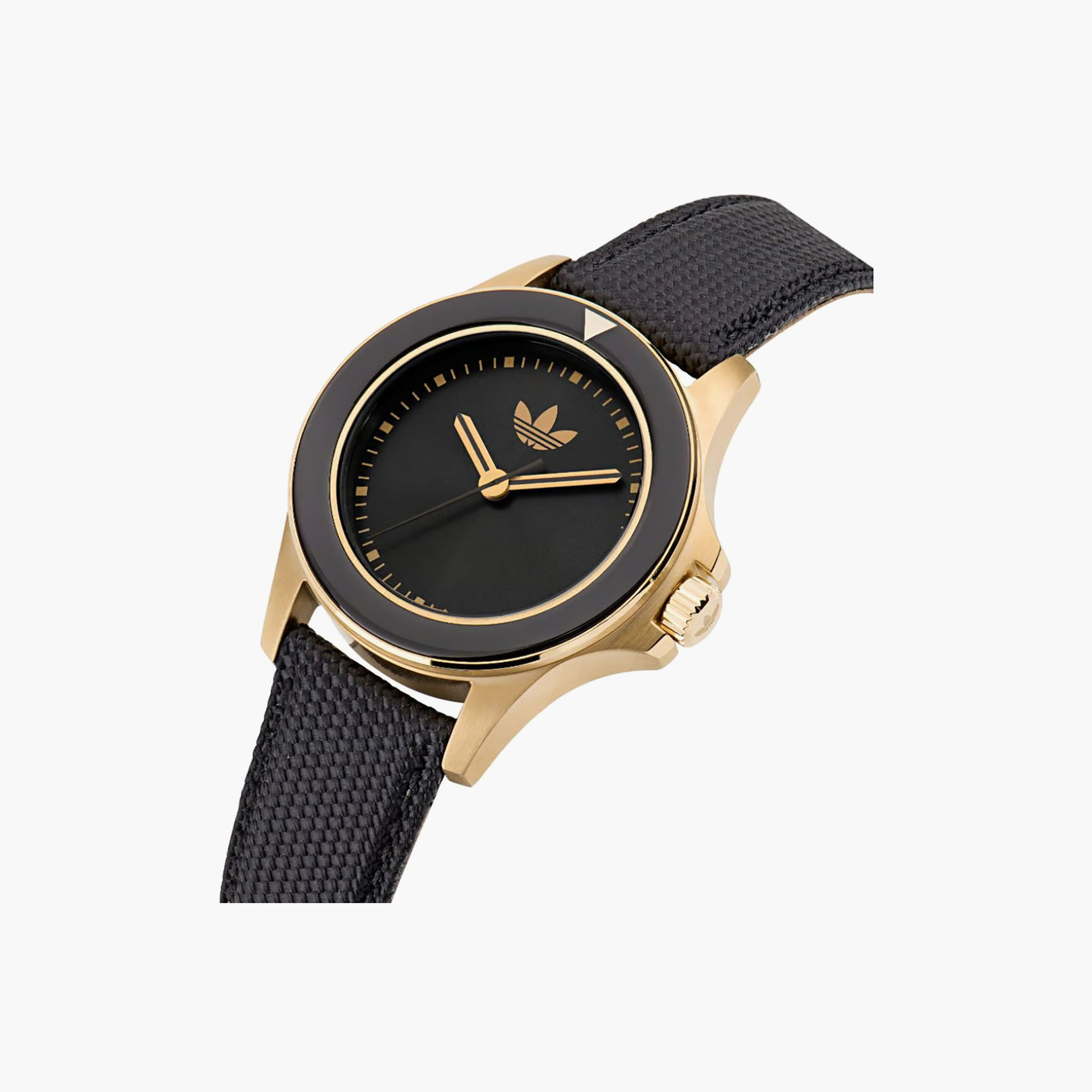 Adidas Unisex 44 MM Black Analog Fabric Watch | AOFH23015-men-watchesandjewellery-watches-image-2