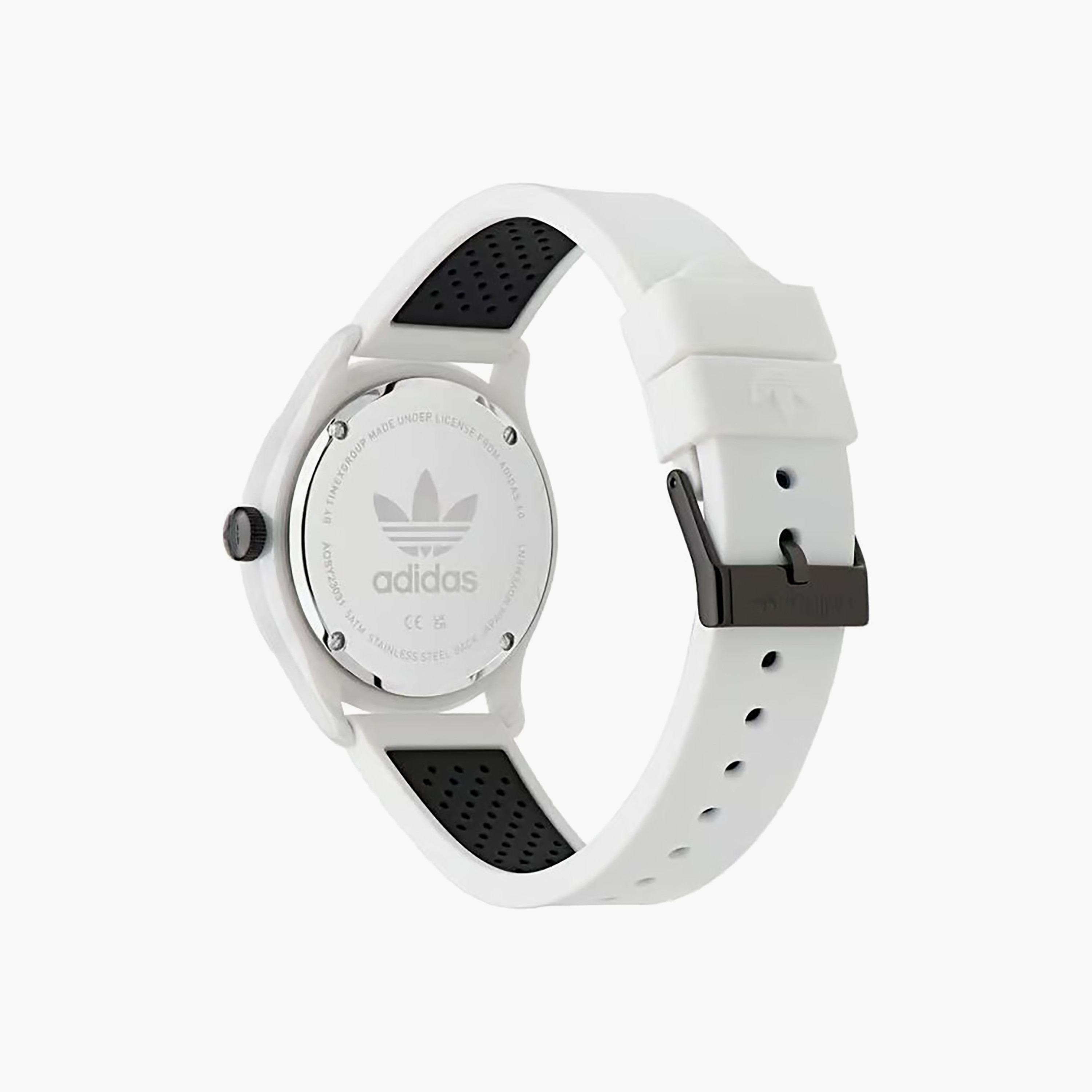Adidas Unisex 40 MM White Analog Silicone Watch | AOSY23030-men-watchesandjewellery-watches-image-4