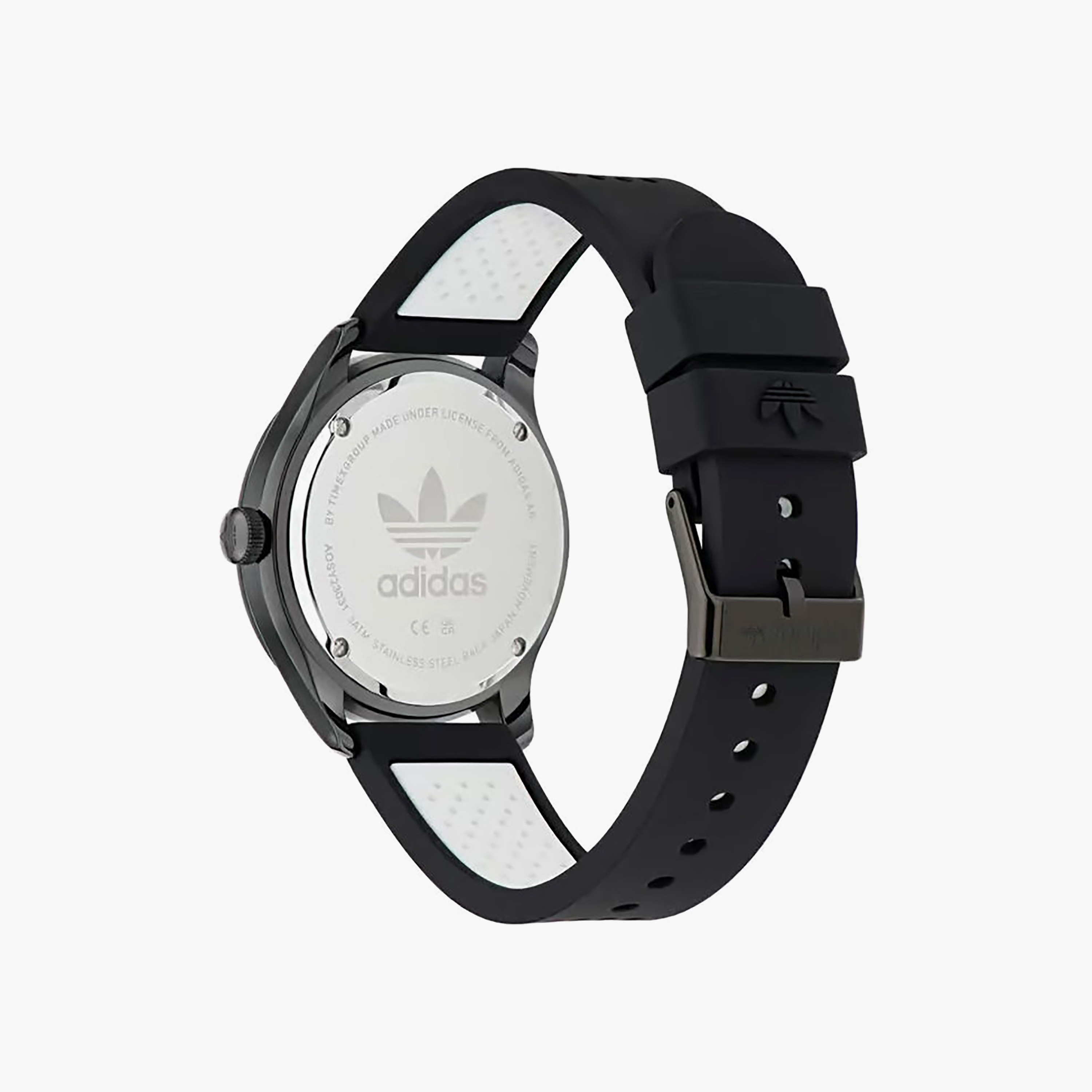 Adidas Unisex 40 MM Black Analog Silicone Watch | AOSY23031-men-watchesandjewellery-watches-image-4