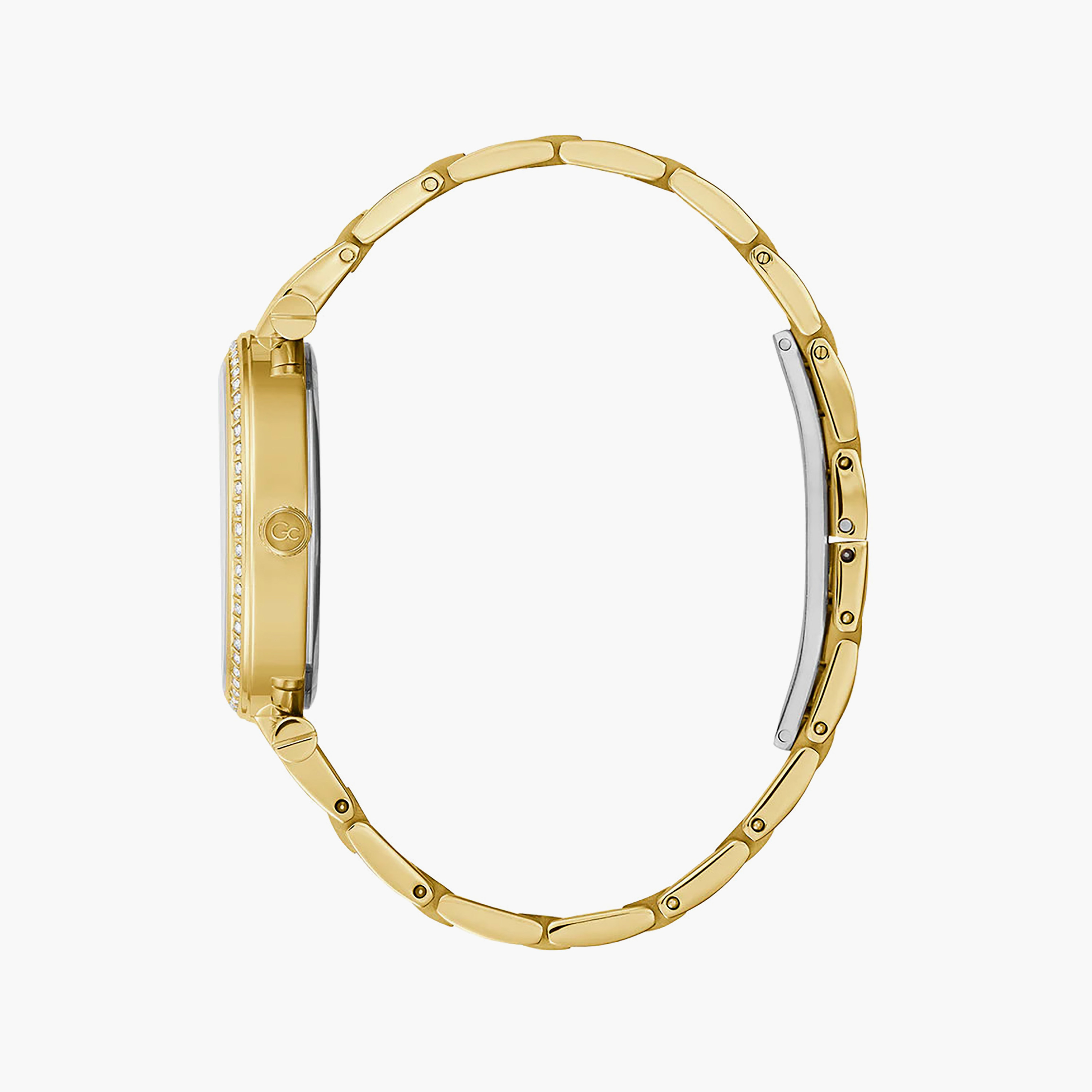 Gc Women 34 MM Gold Analog Stainless Steel Watch | Y64003L1MF-women-watchesandjewellery-watches-image-2