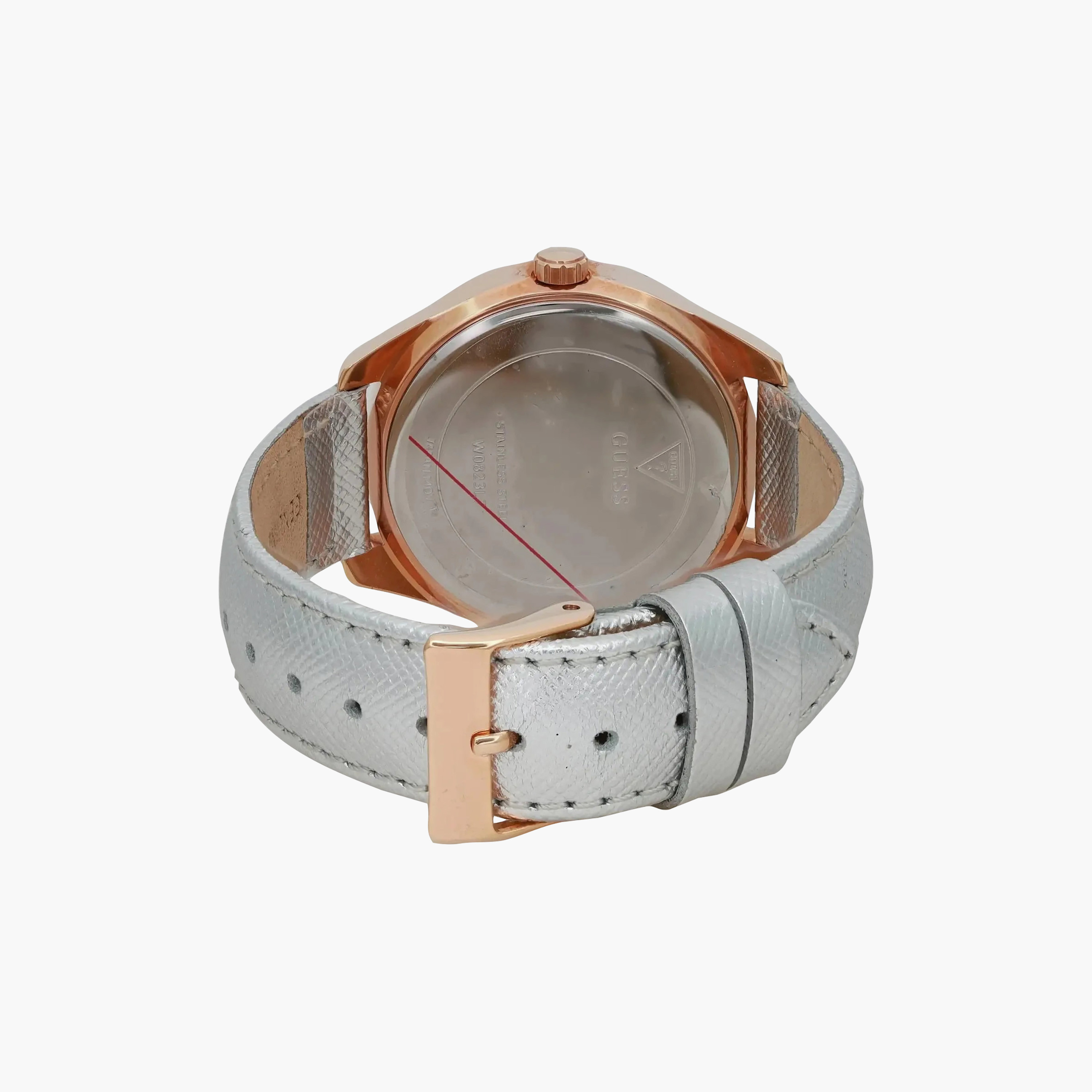 Guess Women 36 MM Black Analog Leather Watch | W0823L7-women-watchesandjewellery-watches-image-3