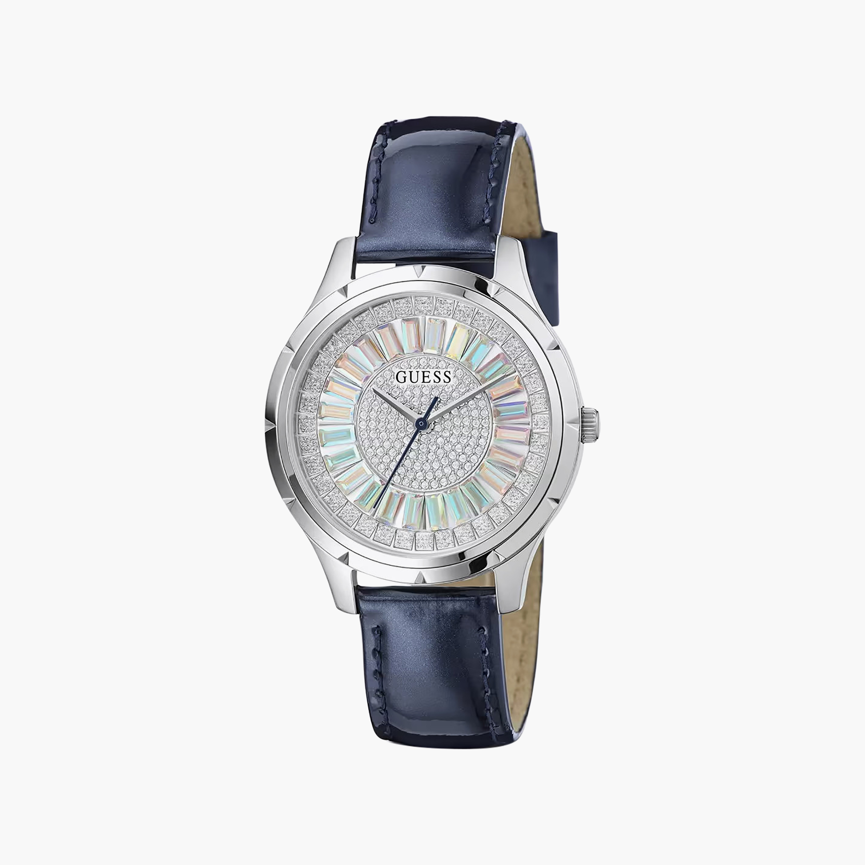 Guess Women 36 MM Blue Analog Leather Watch | GW0299L1-women-watchesandjewellery-watches-image-2