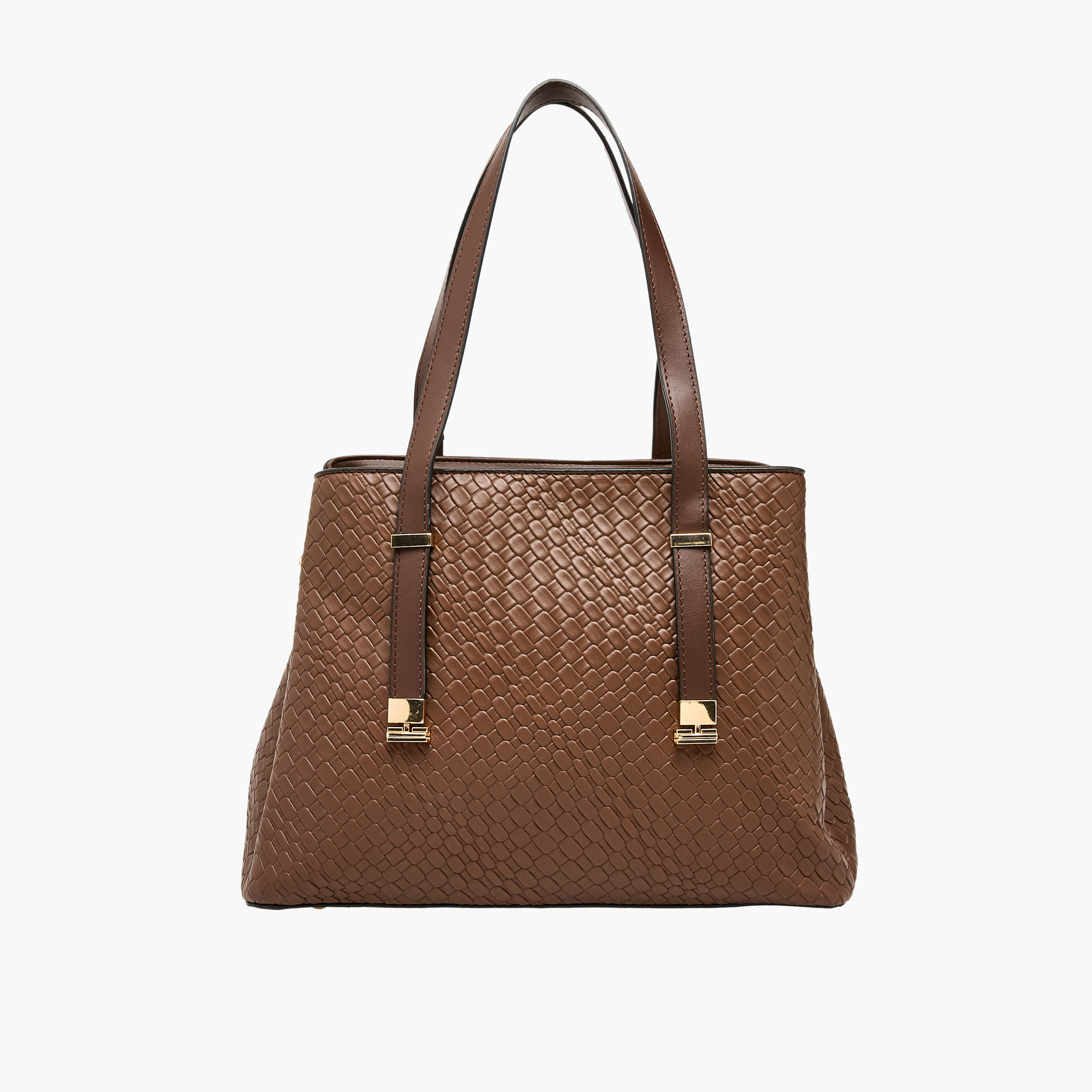 Sasha Textured Tote Bag with Crossbody Bag and Wallet-women-bagsandwallets-handbags-image-4