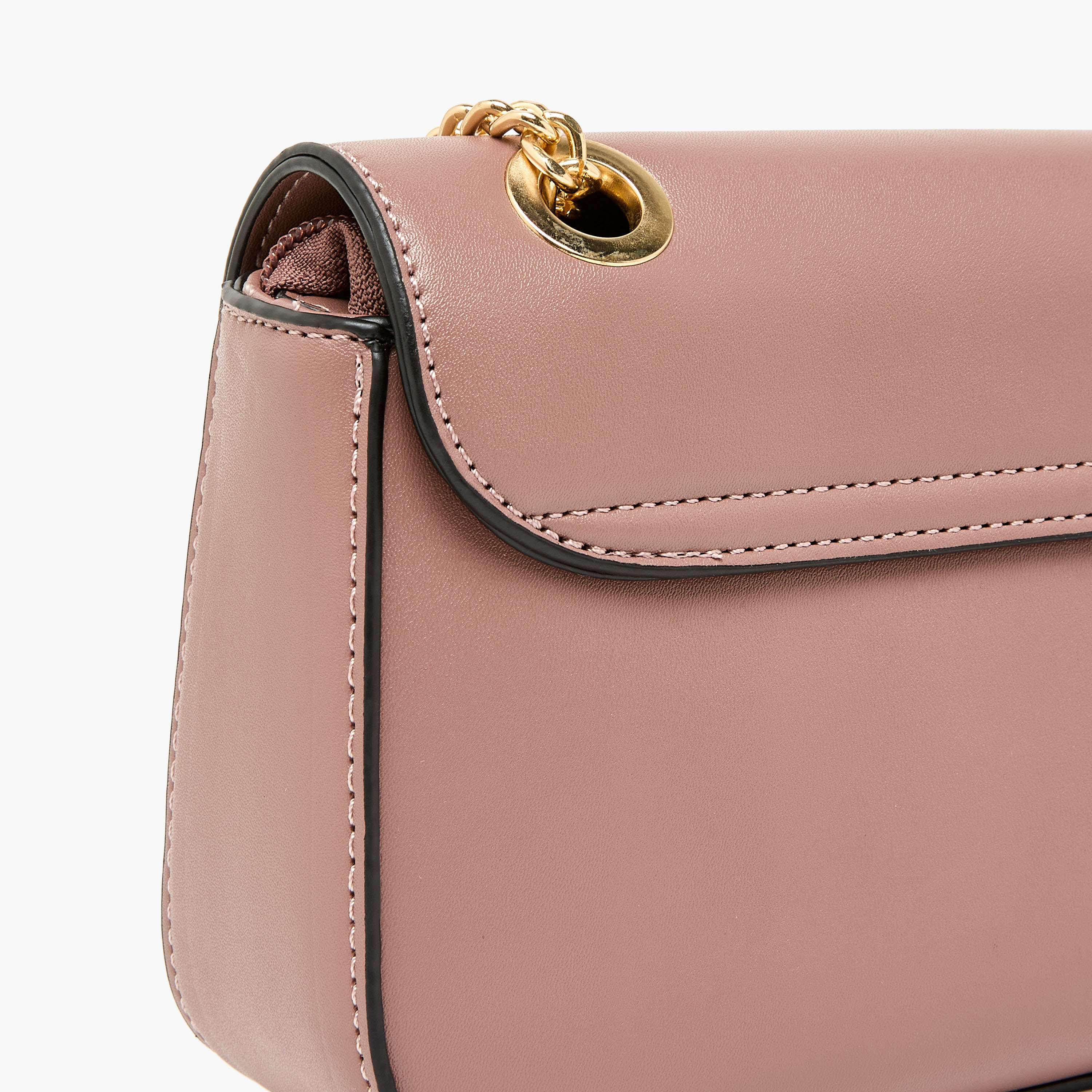 Adore Textured Crossbody Bag with Chain Strap-women-bagsandwallets-handbags-image-6