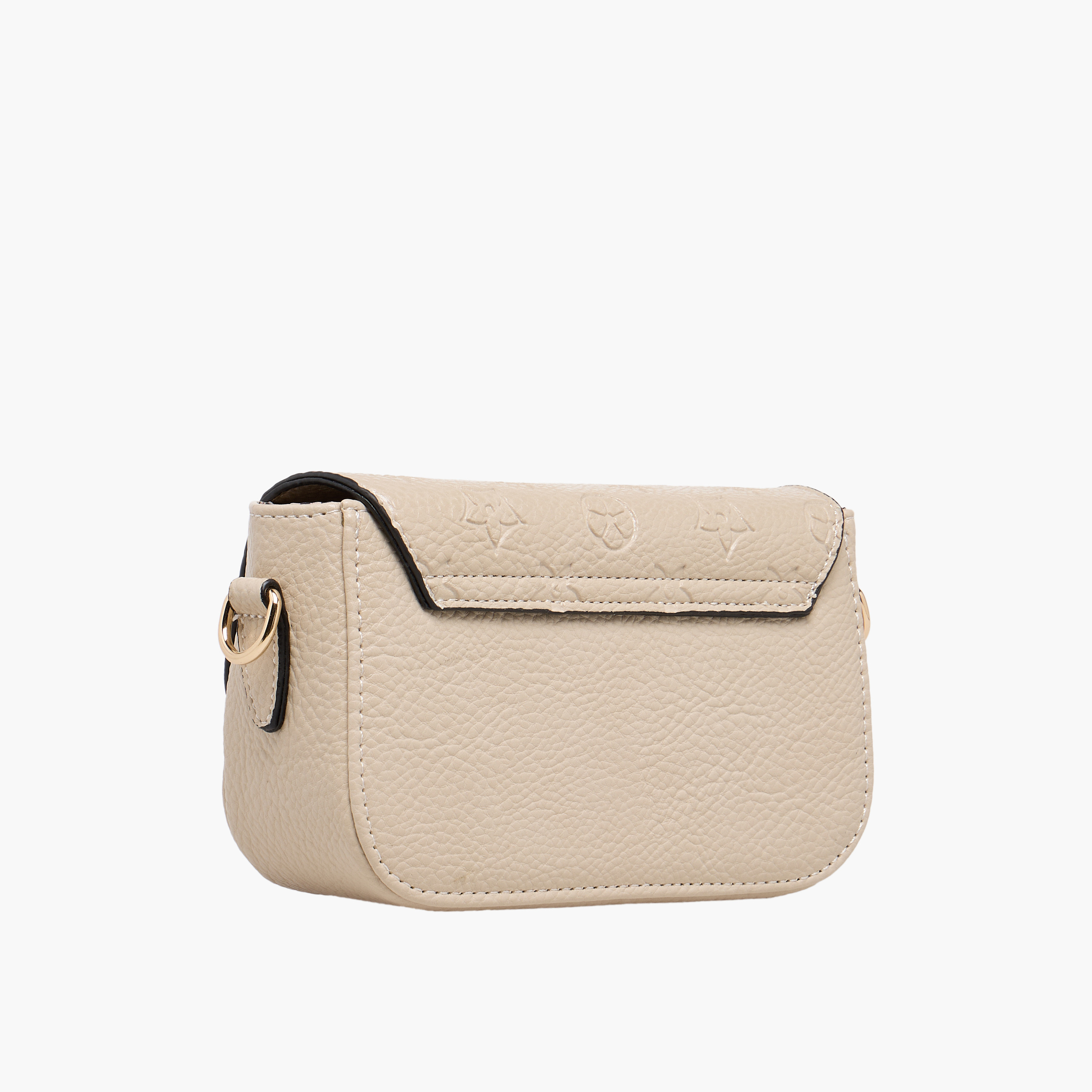 Adore Embossed Crossbody Bag with Zip Closure-women-bagsandwallets-handbags-image-4
