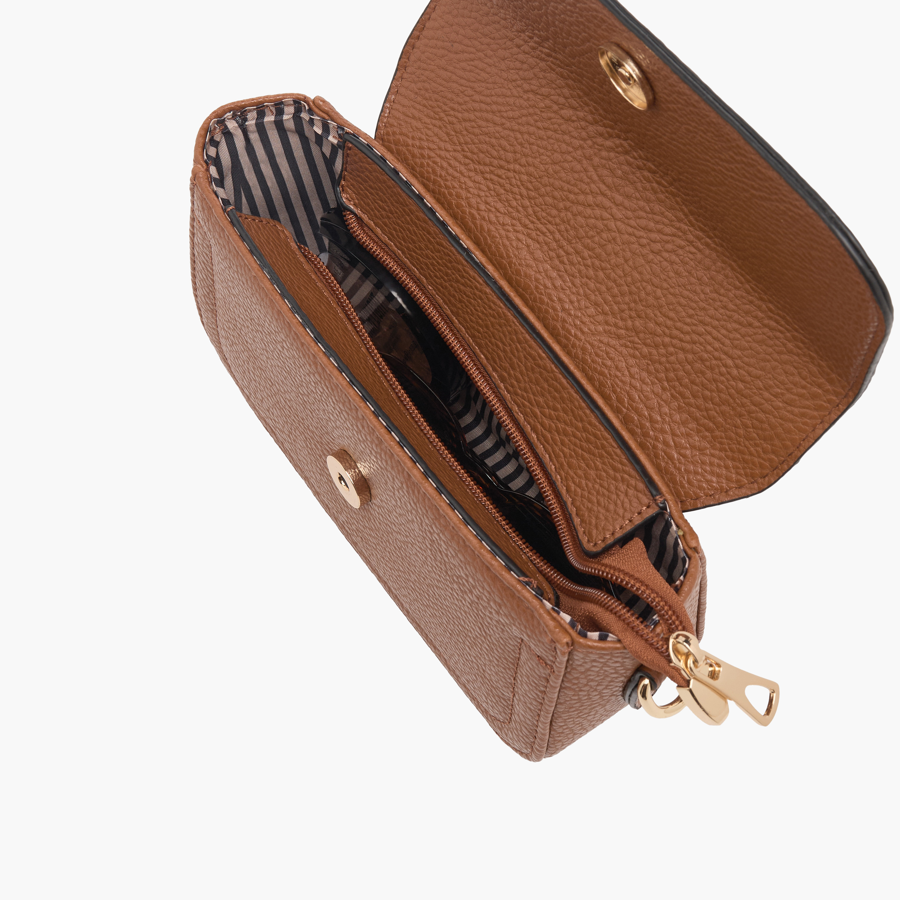 Adore Embossed Crossbody Bag with Zip Closure-women-bagsandwallets-handbags-image-8