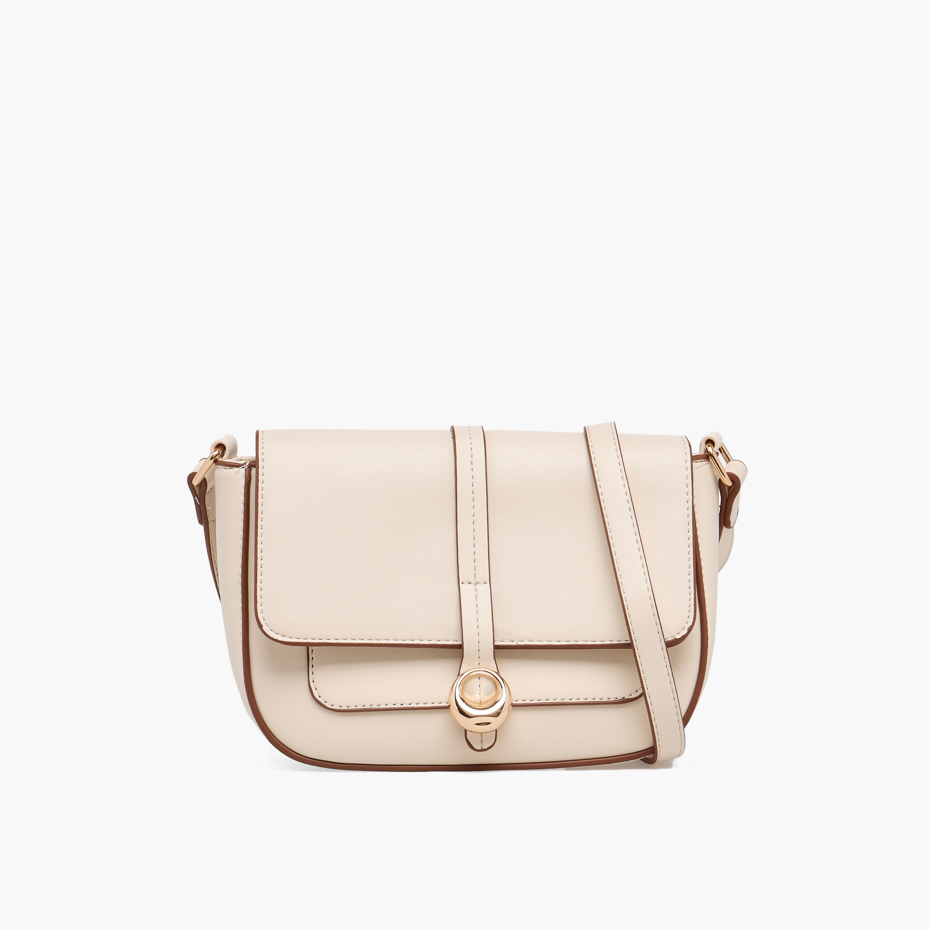 Adore Solid Crossbody Bag with Adjustable Strap-women-bagsandwallets-handbags-image-1