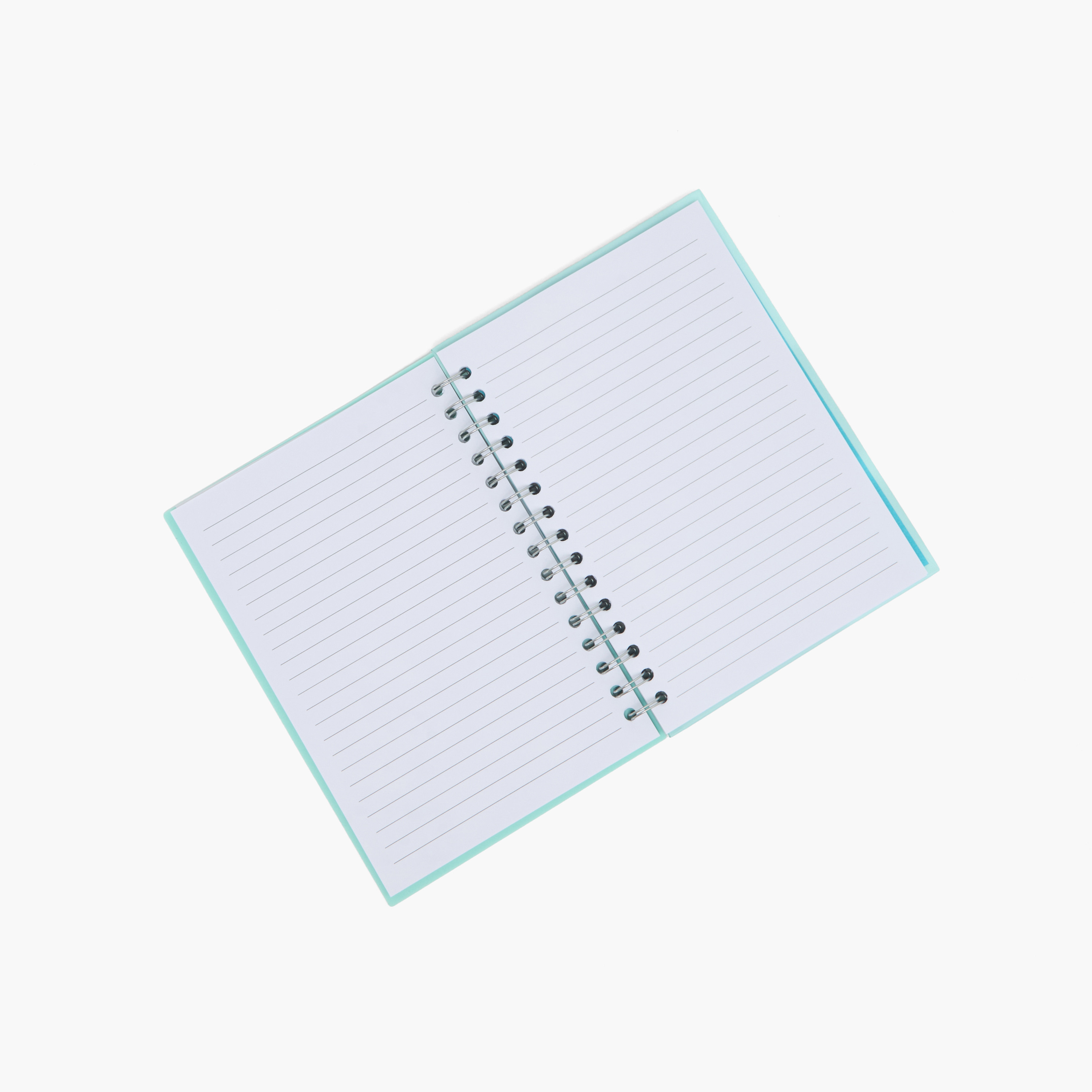 Heart Print Notebook with Spiral Binding and Charms-school-stationery-notebooks-image-6