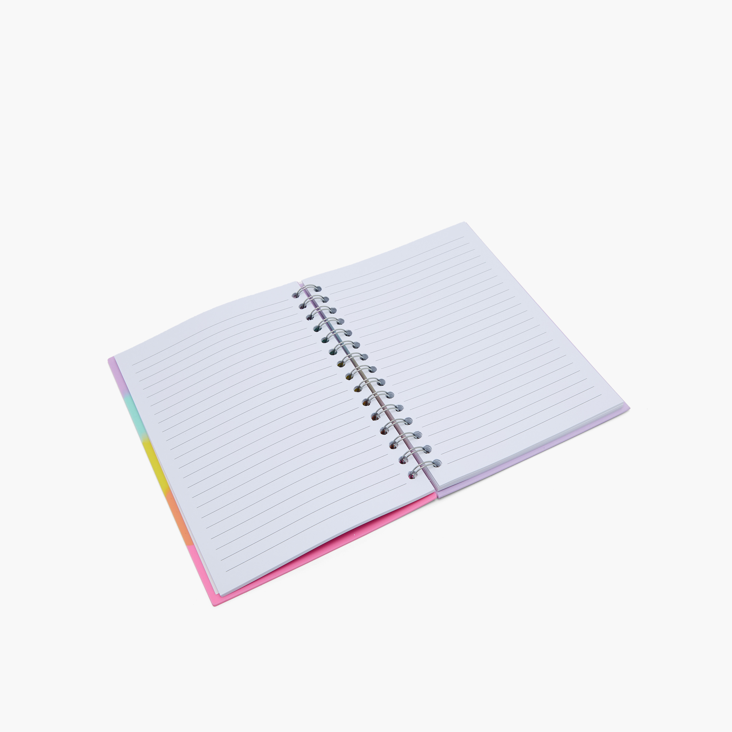 Heart Design Notebook with Spiral Binding-school-stationery-notebooks-image-2