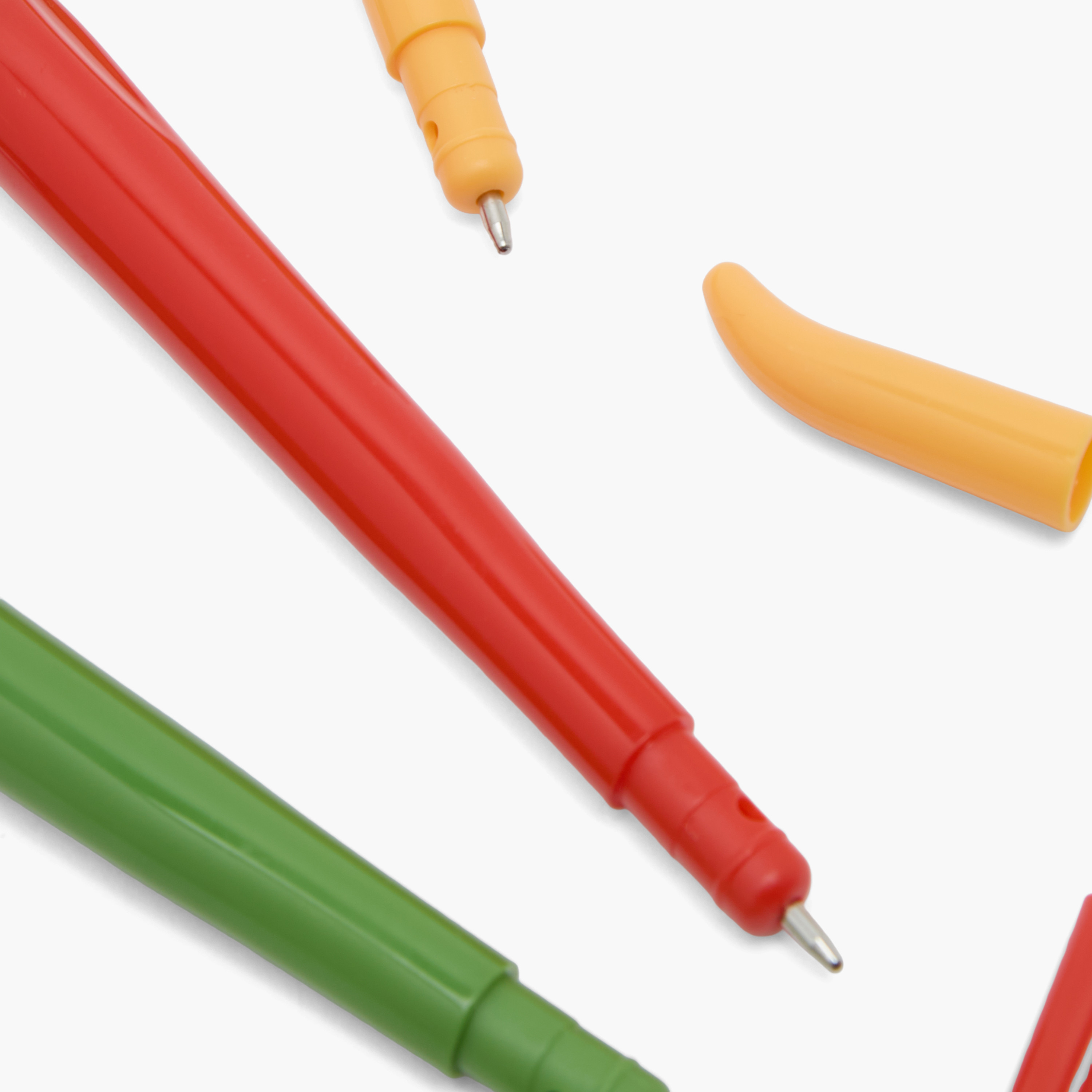 Set of 3 - Chilli Design Pen-school-stationery-pensandpencils-image-4