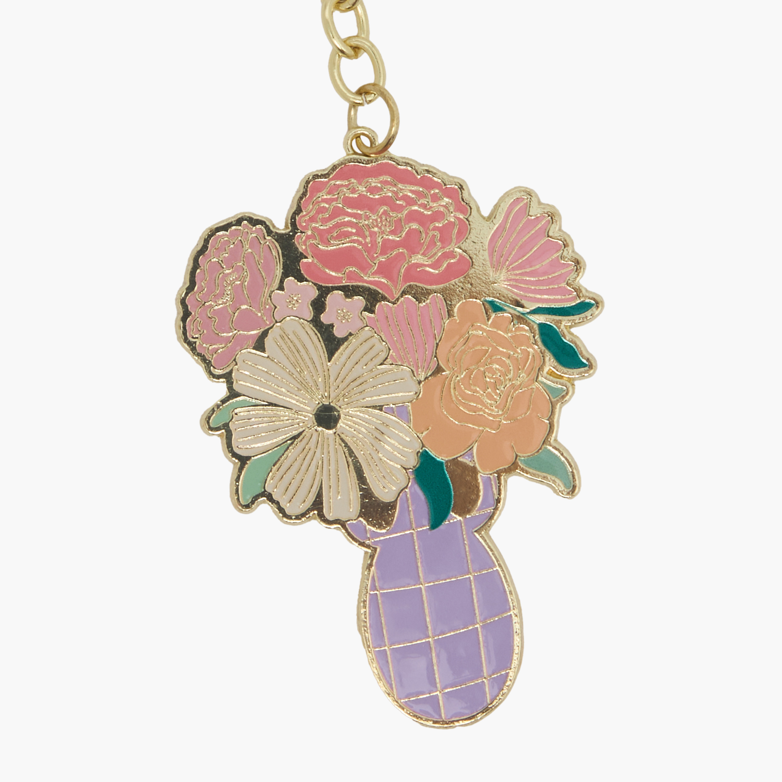 Set of 2 Floral Pen and Key Chain-school-stationery-pensandpencils-image-4