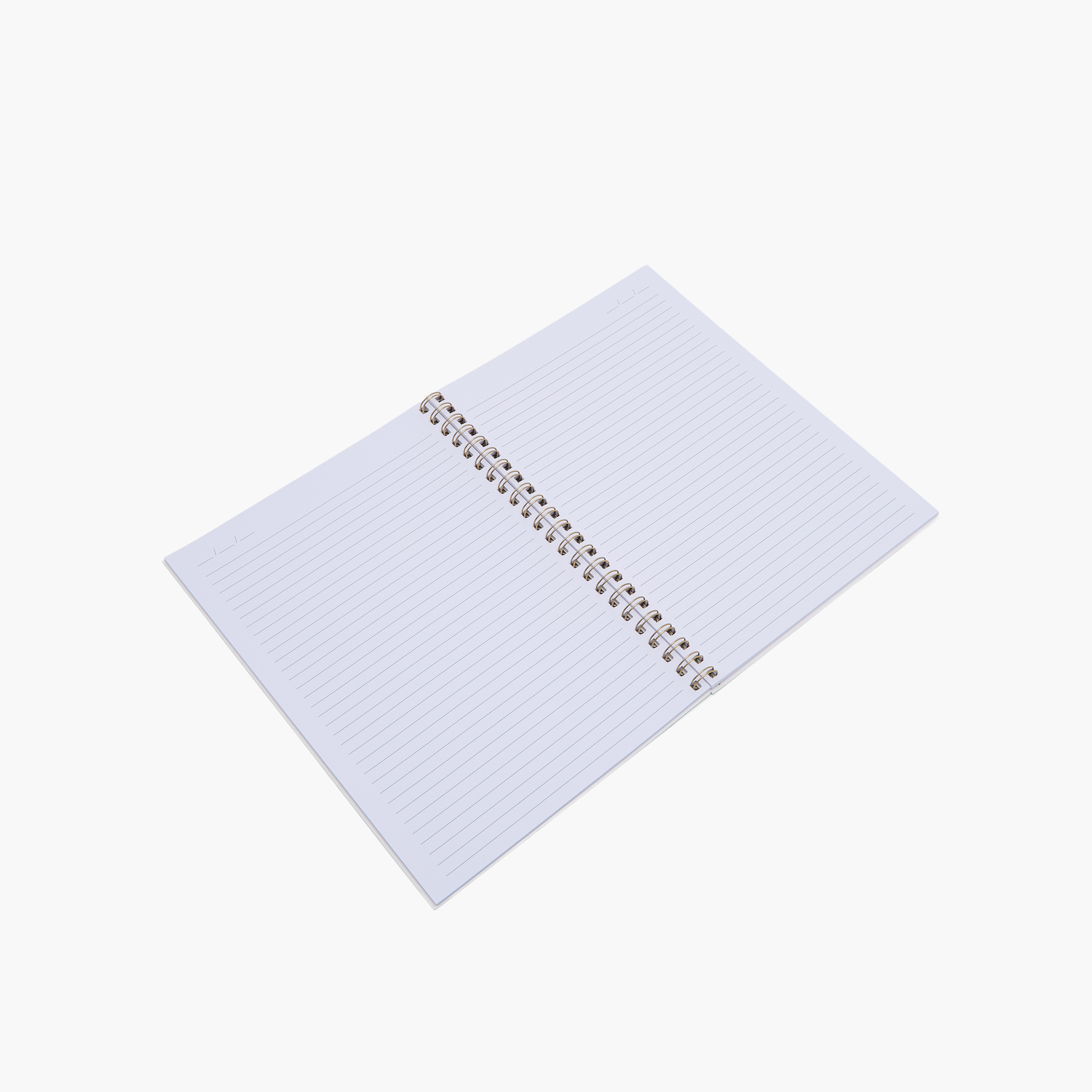 Floral Print Notebook with Spiral Binding-school-stationery-notebooks-image-4