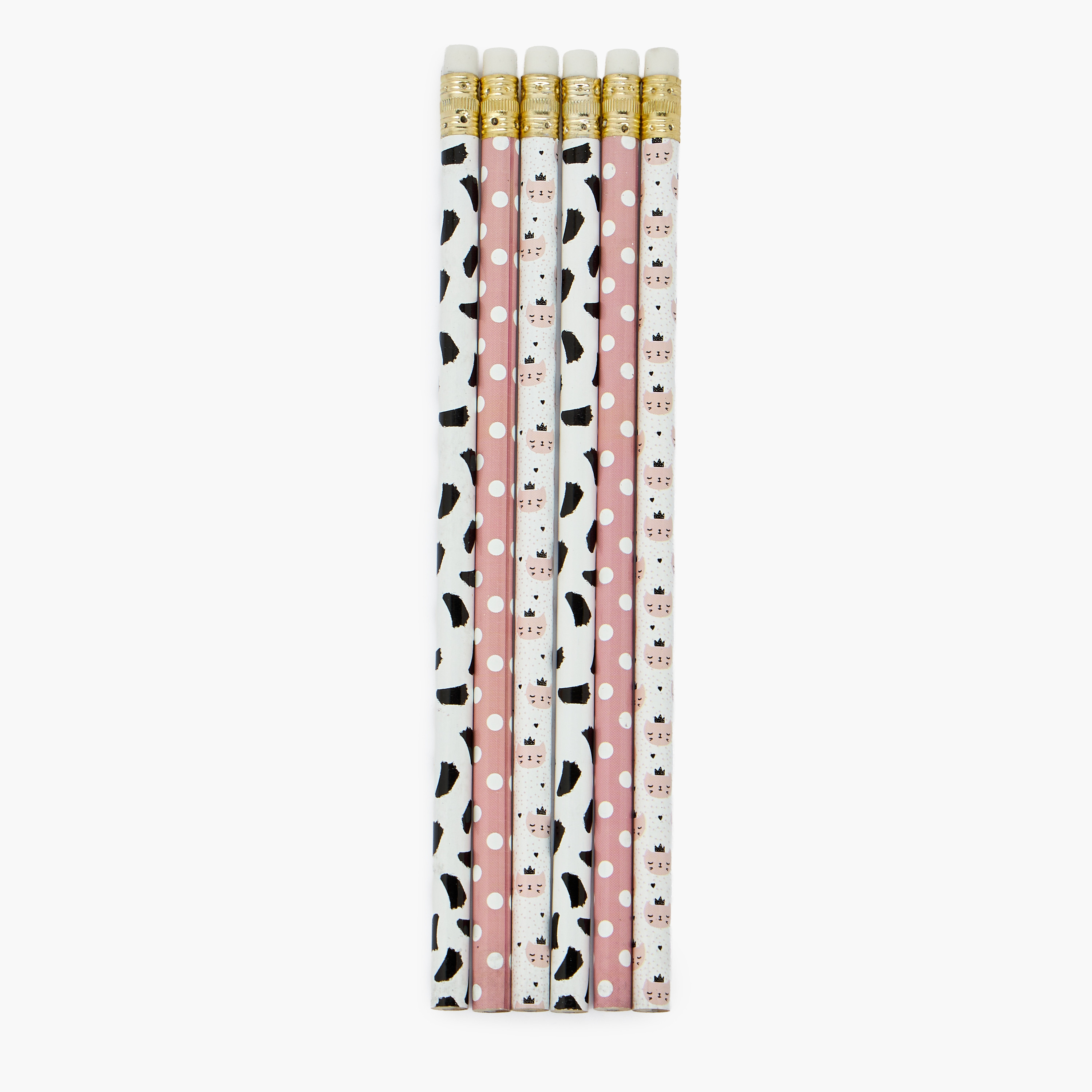 طقم أقلام رصاص 6 قطع متنوعة-school-stationery-pensandpencils-image-1