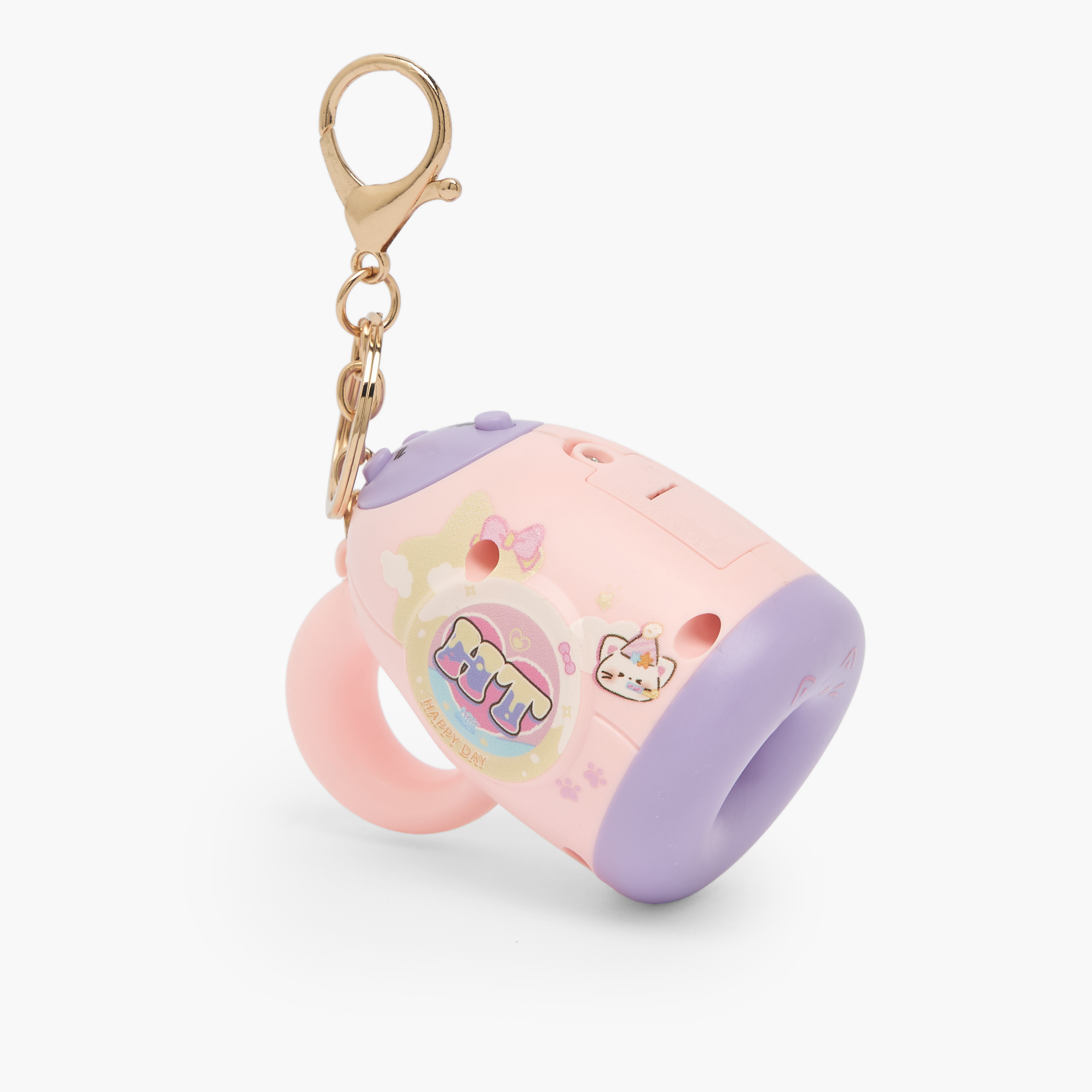 Version Recording Speaker Key Chain-girls-accessories-keyringsandbagcharms-image-1