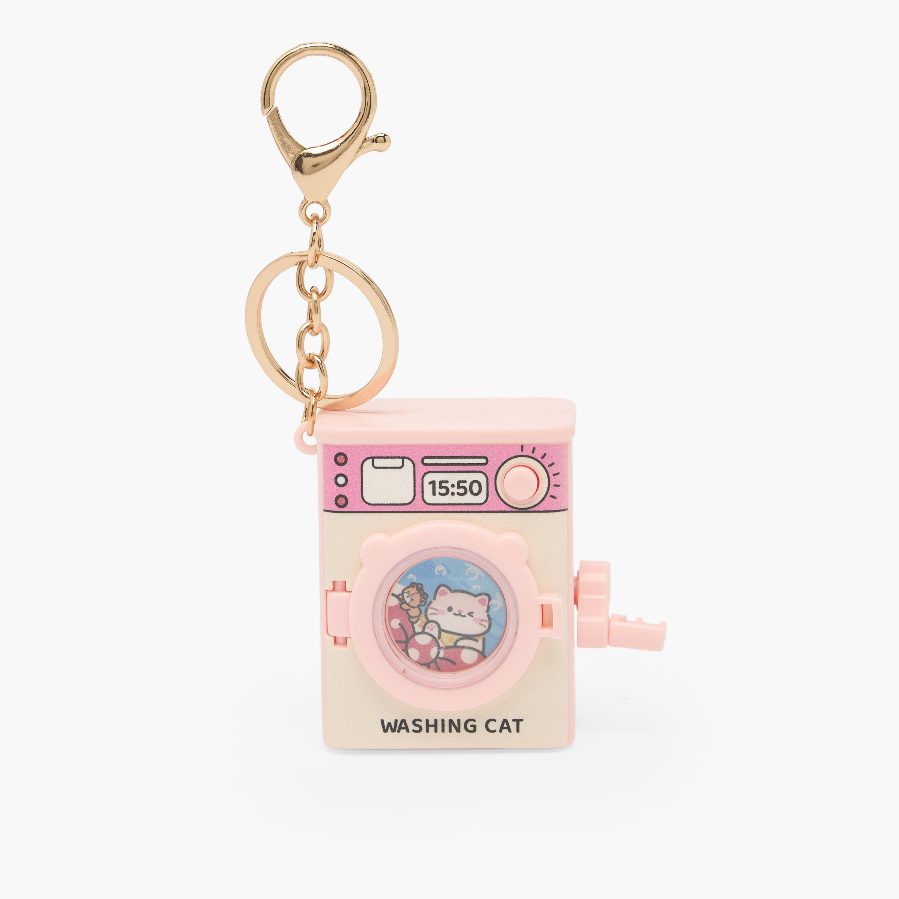 Washing Machine Play Key Chain-girls-accessories-keyringsandbagcharms-image-1