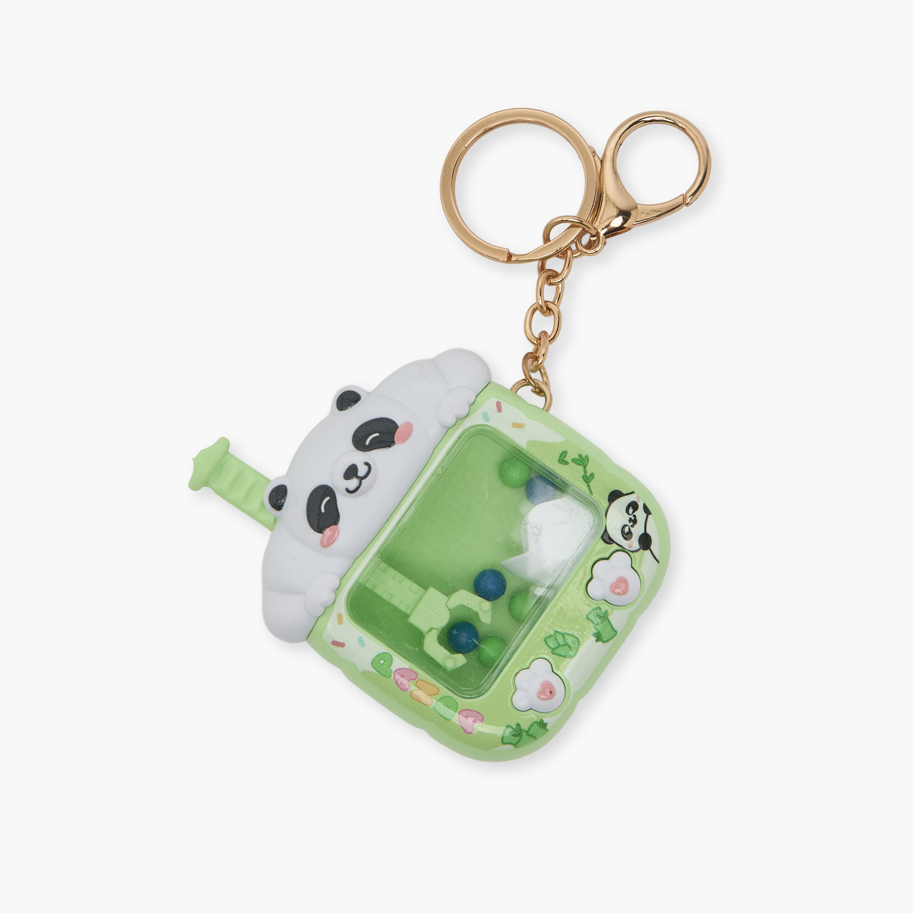 Panda Claw Machine Key Chain-girls-accessories-keyringsandbagcharms-image-2
