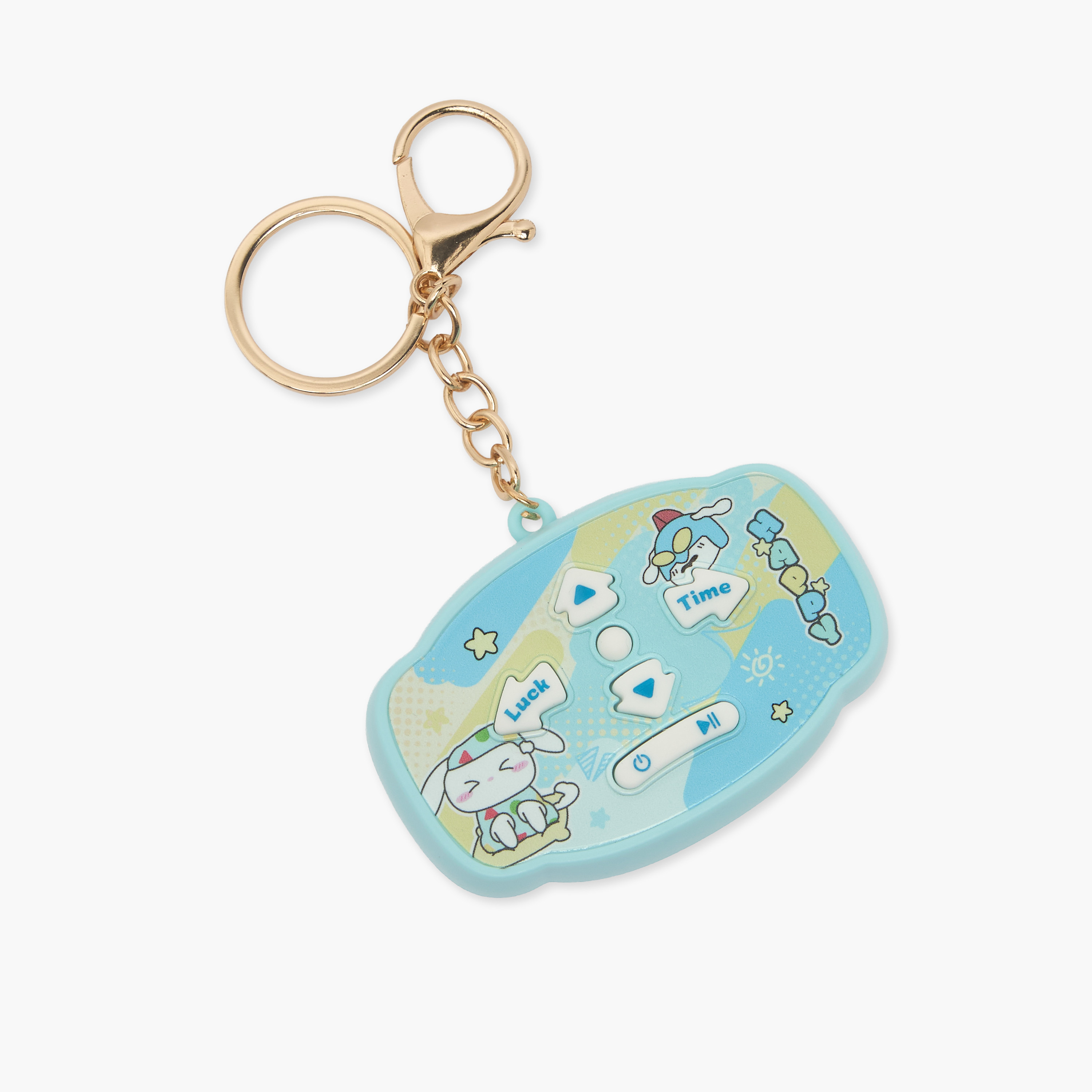 سلسلة مفاتيح فنجر دانس بمشبك إغلاق-girls-accessories-keyringsandbagcharms-image-2