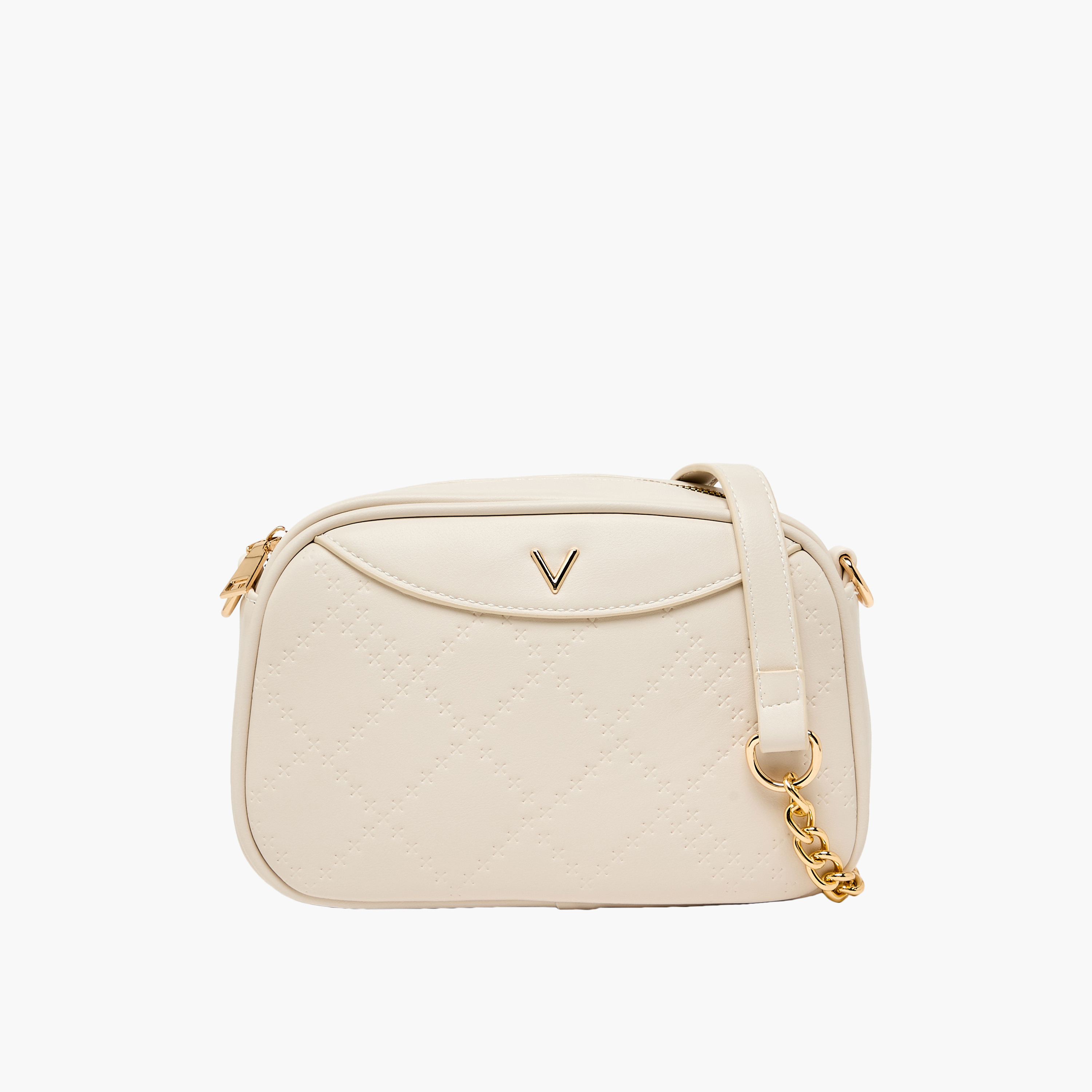 Adore Quilted Crossbody Bag with Chain Strap-women-bagsandwallets-handbags-image-1