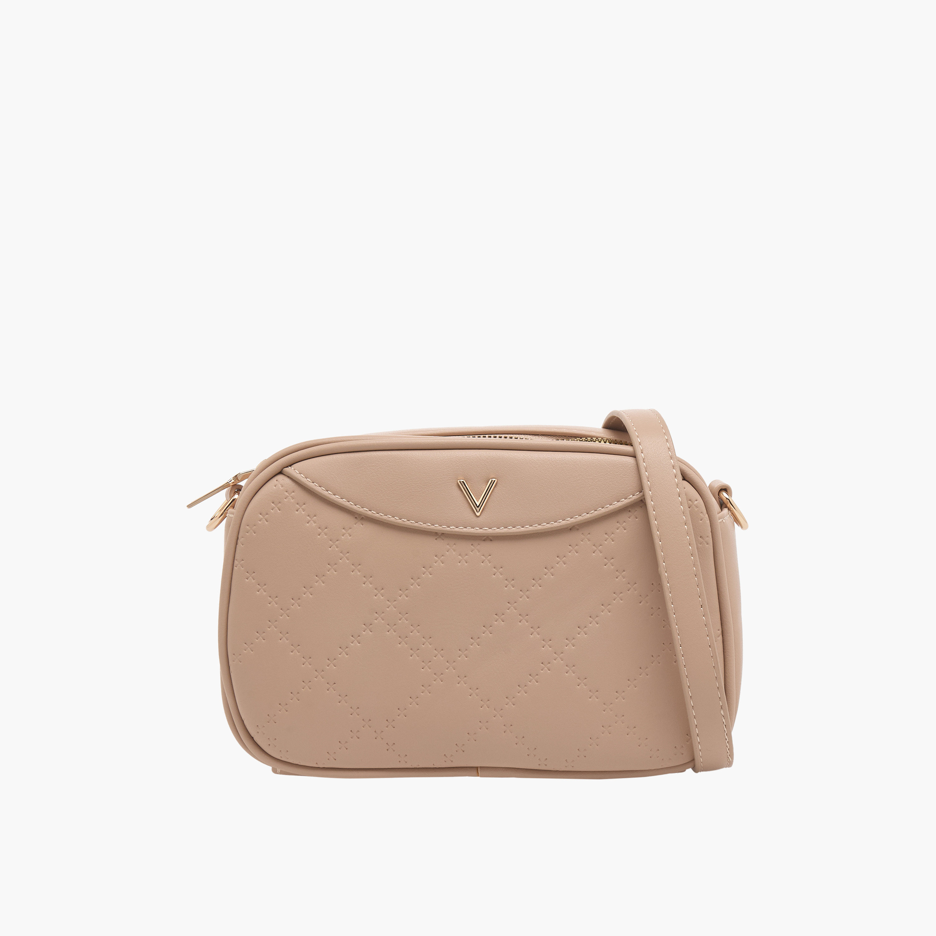 Adore Quilted Crossbody Bag with Chain Strap-women-bagsandwallets-handbags-image-1