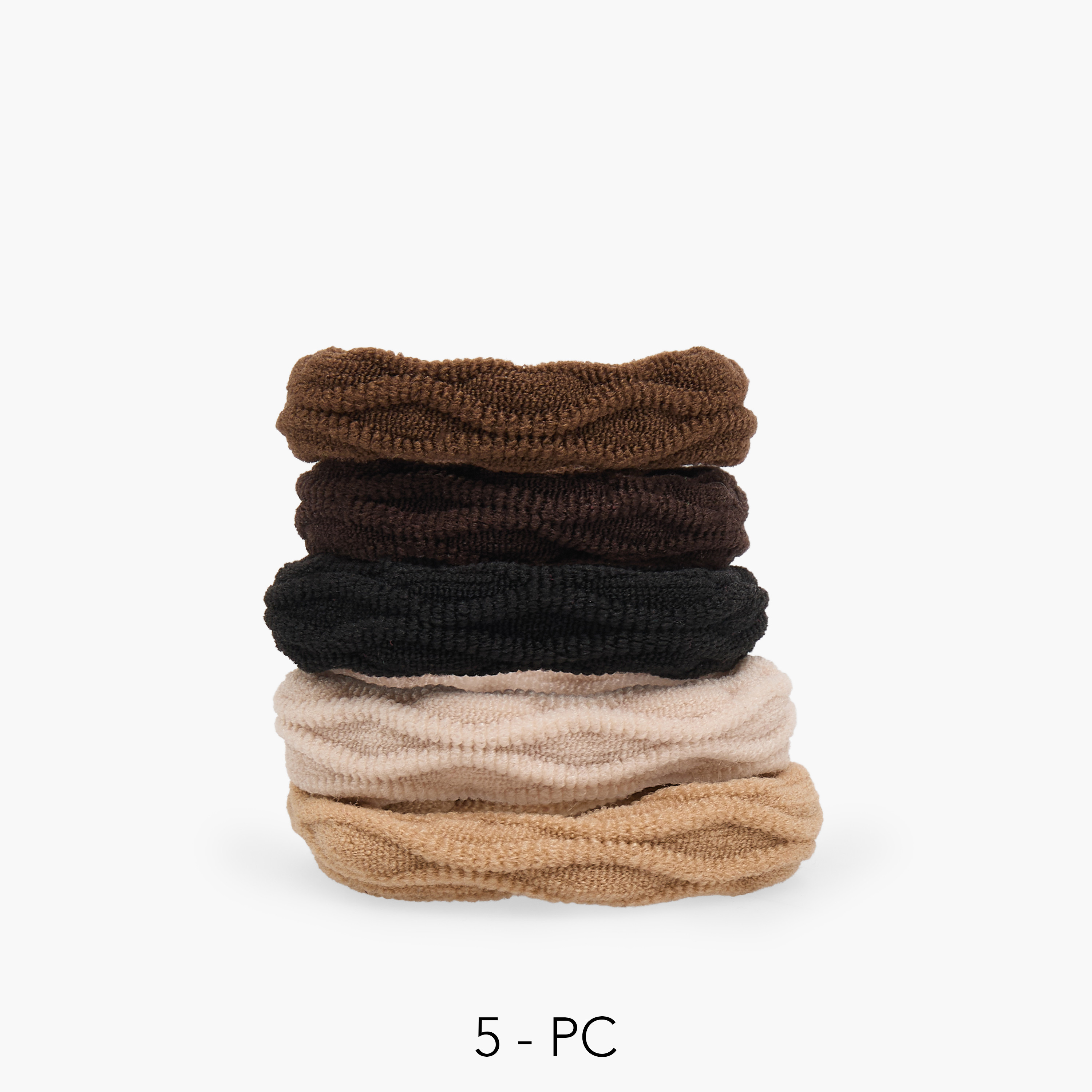 Pack of 5 Hair Tie-women-hairaccessories-scrunchies-image-1