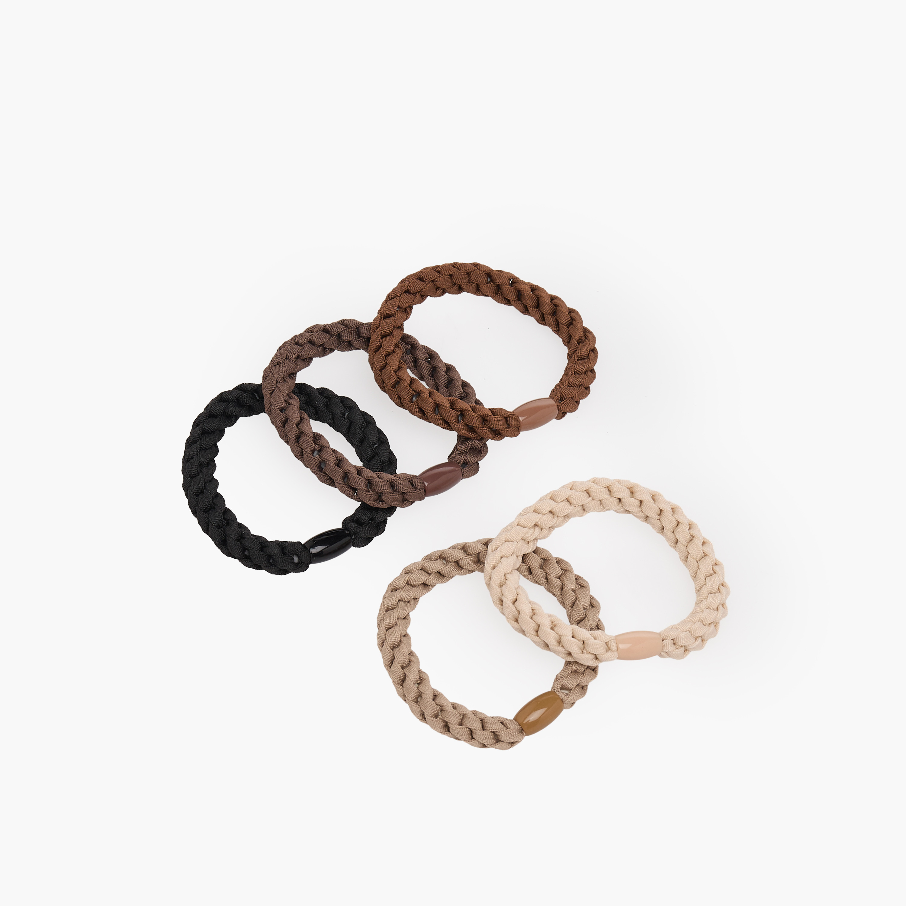 Pack of 5 Hair Tie-women-hairaccessories-scrunchies-image-2
