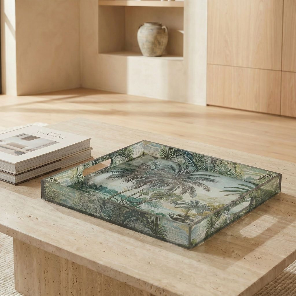 صينية بطبعات نخيل - 33 هسم-household-decor-boxesandtrays-image-1