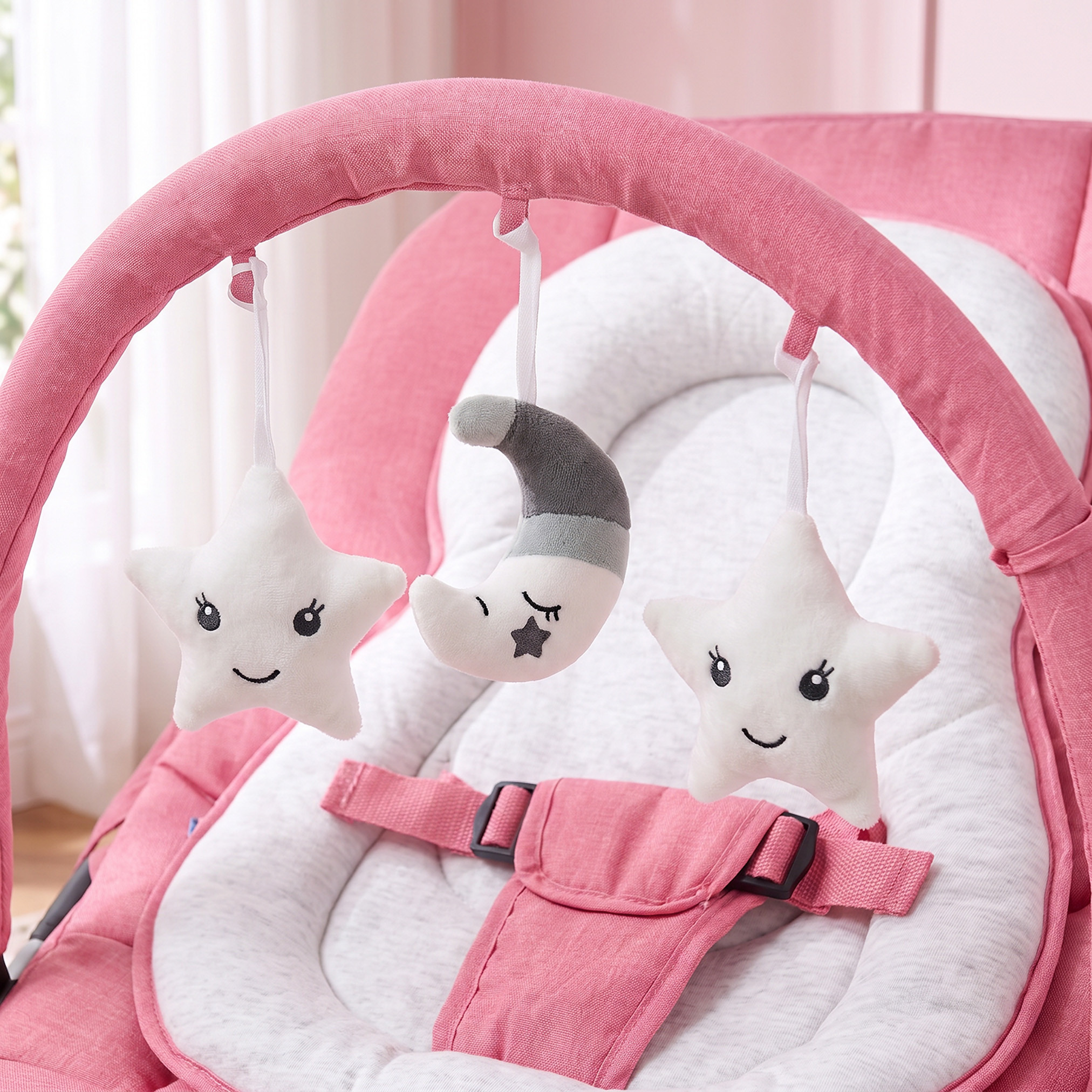 كرسي هزاز سيينا المريح للأطفال مع قوس ألعاب من جونيورز-baby-infantactivity-rockers-image-7