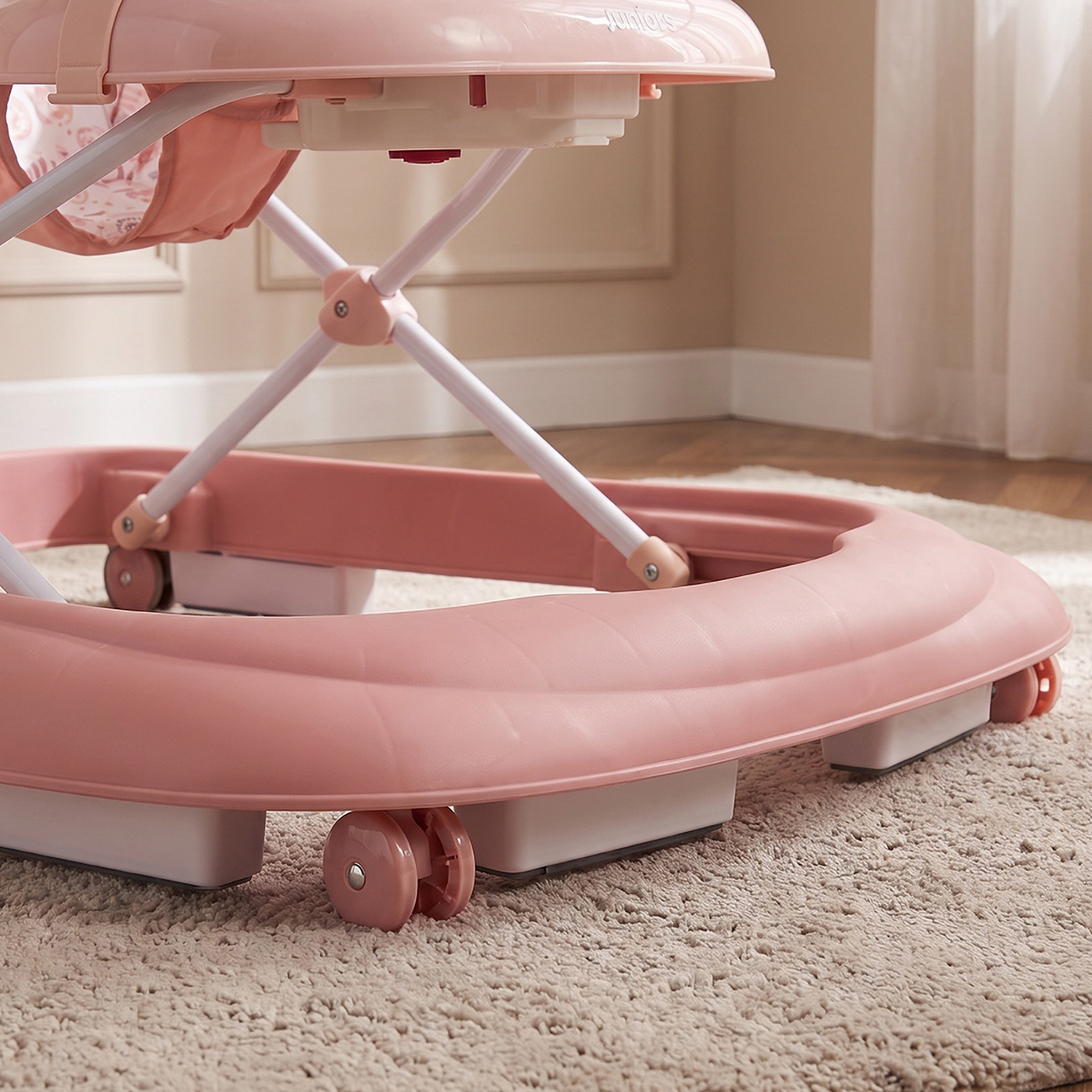 Juniors Scarlet Baby Walker with Safari Print-baby-infantactivity-walkers-image-9