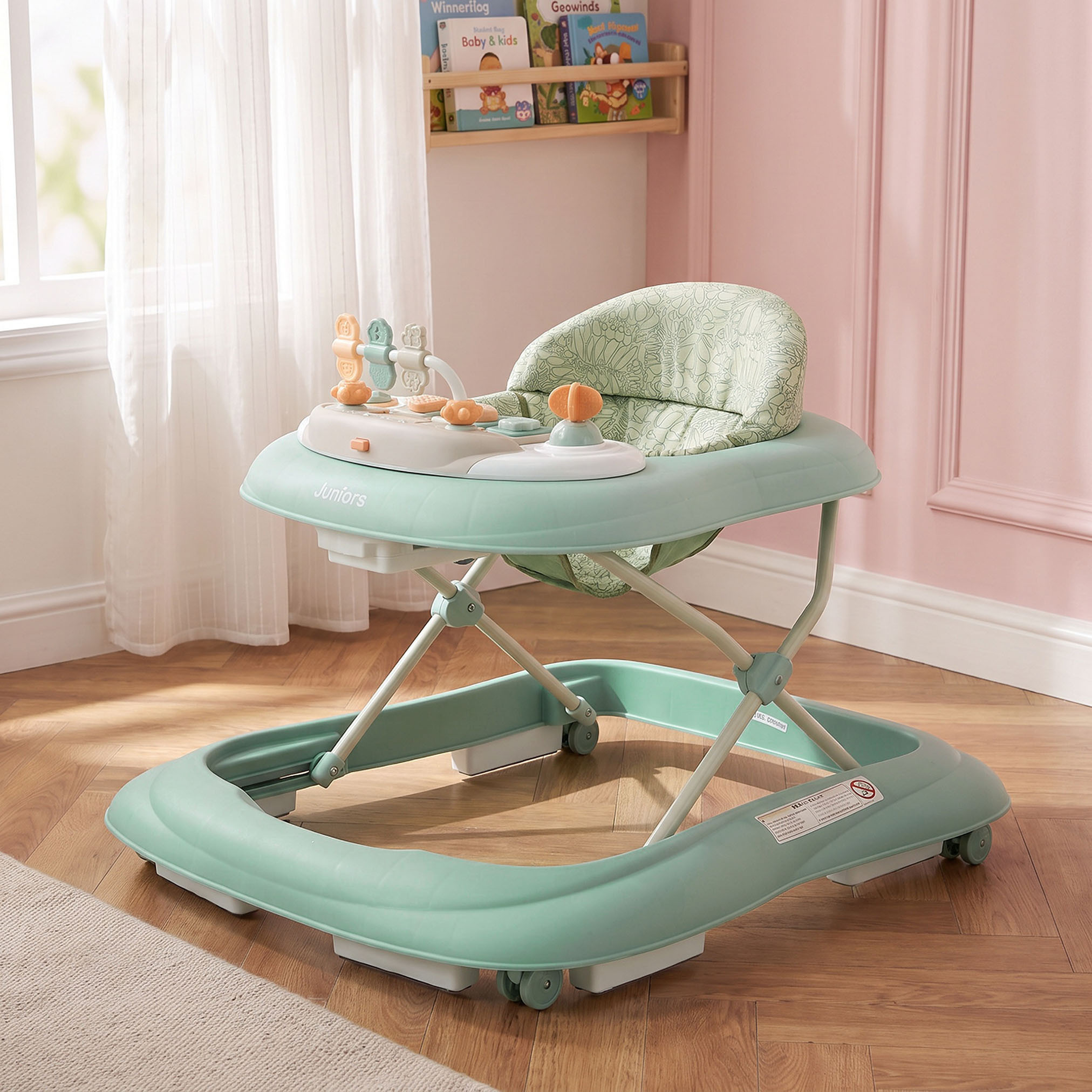 مشاية أطفال جونيورز إمبالس لدعم الخطوات الأولى-baby-infantactivity-walkers-image-1