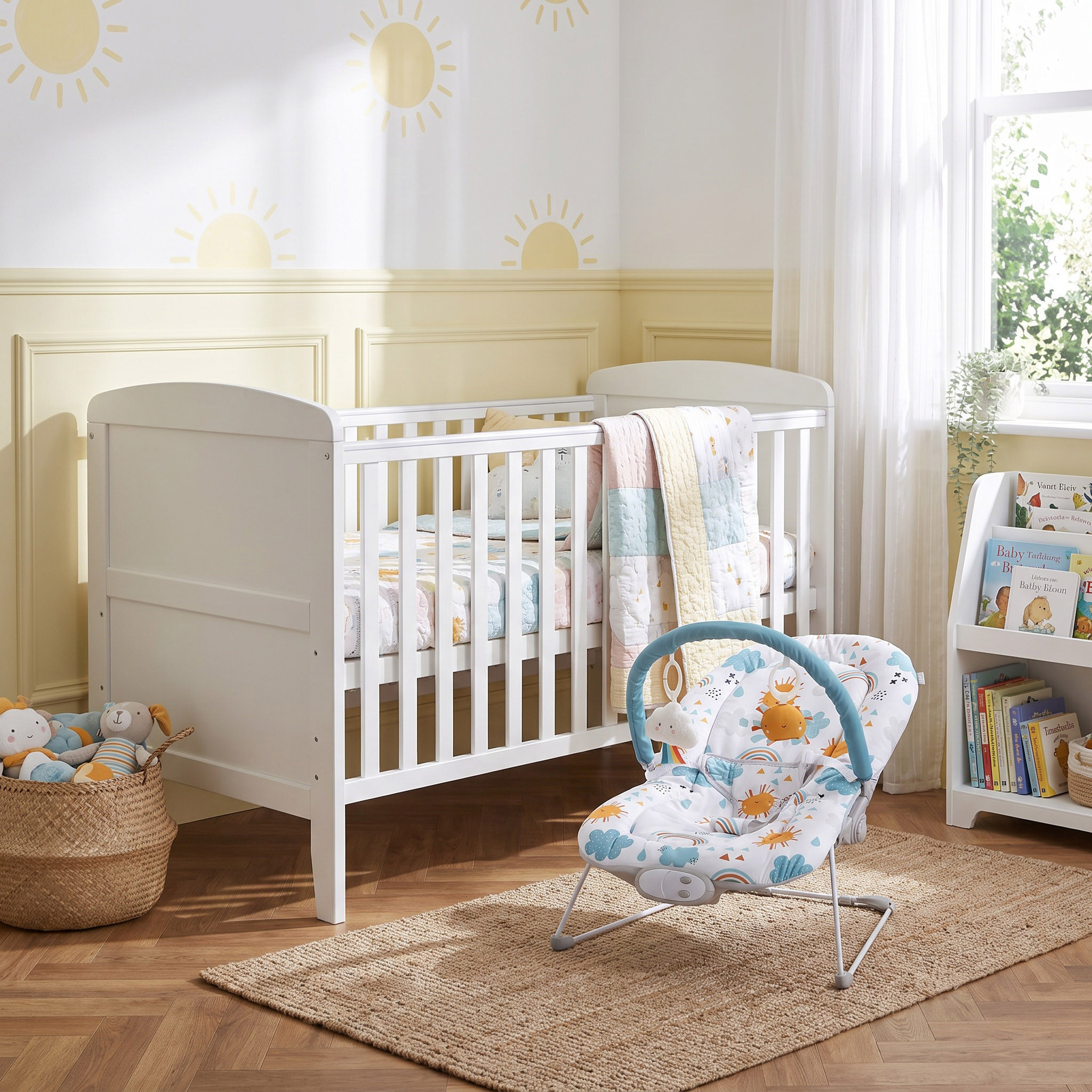 Juniors Zinnia Cloud Print Baby Bouncer-baby-infantactivity-bouncers-image-10