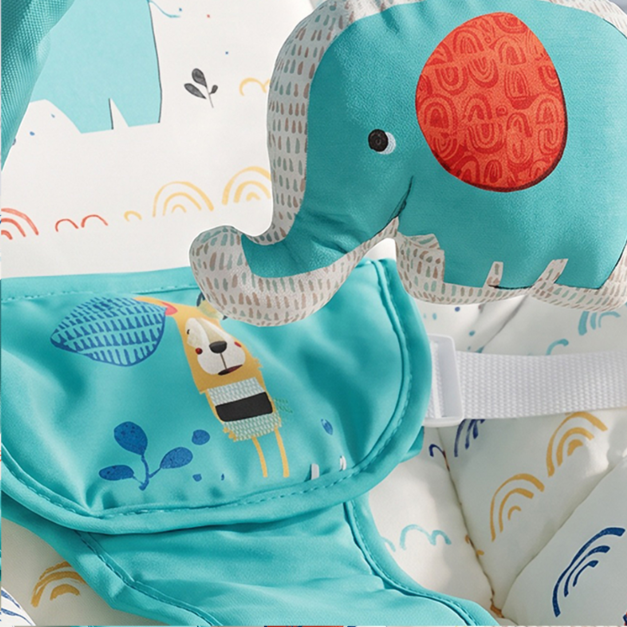 Juniors Zinnia Cloud Print Baby Bouncer-baby-infantactivity-bouncers-image-7