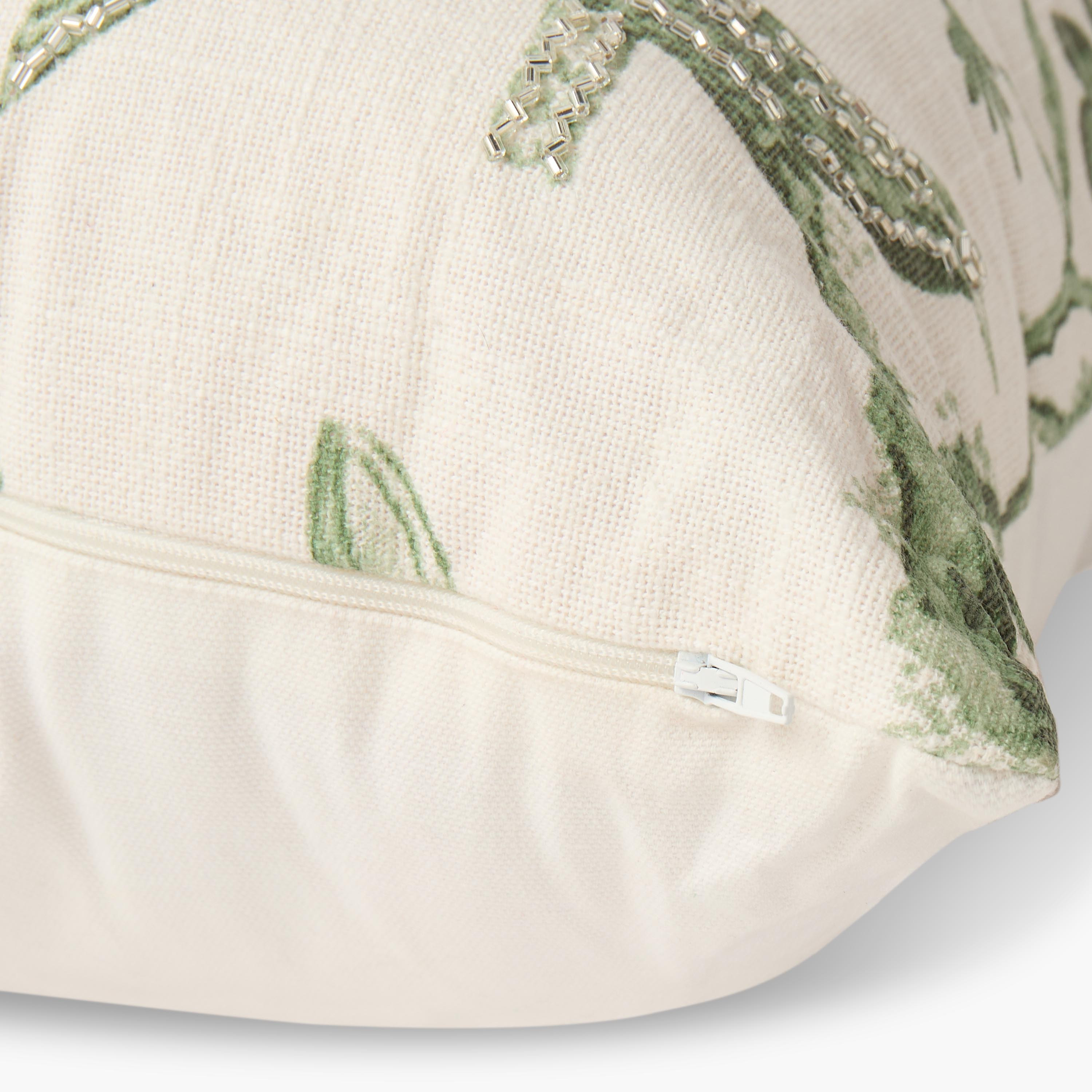 Bird Print Filled Cushion - 45x45 cms-household-cushionsandthrows-filledcushions-decorativecushions-image-3