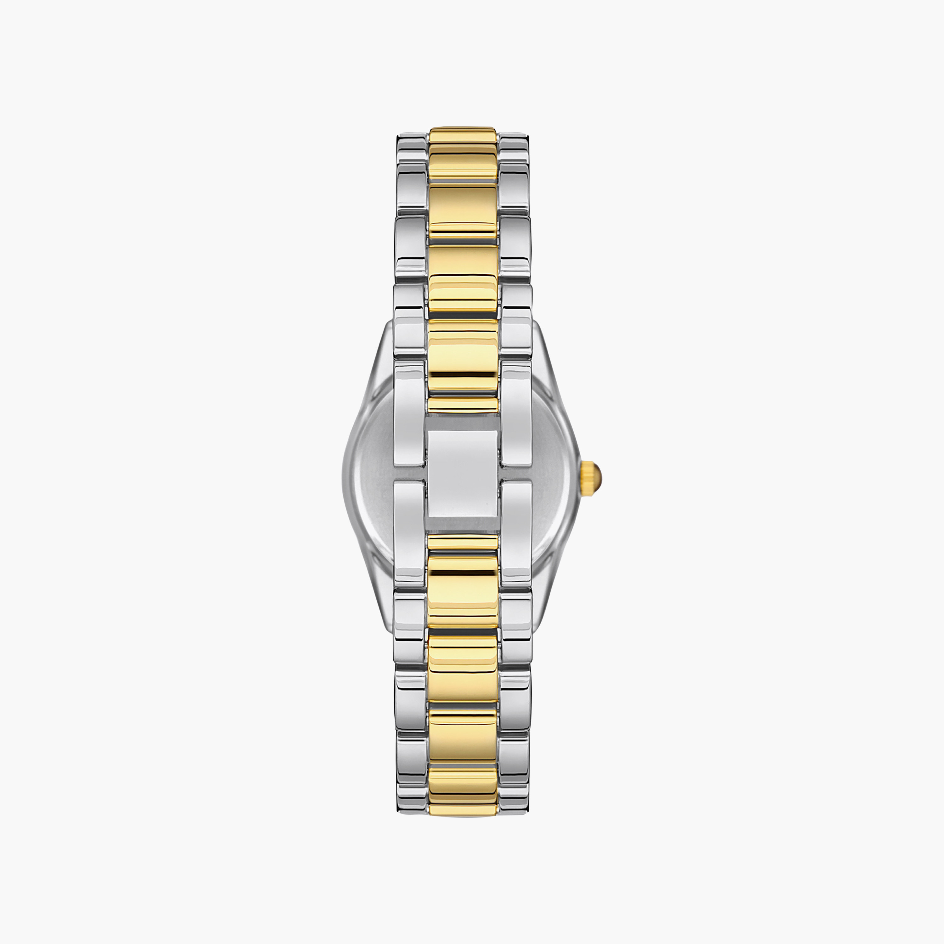 Omax Women 34 MM Silver & Gold Analog Stainless Steel Watch | 00JED026N002.-women-watchesandjewellery-watches-image-3