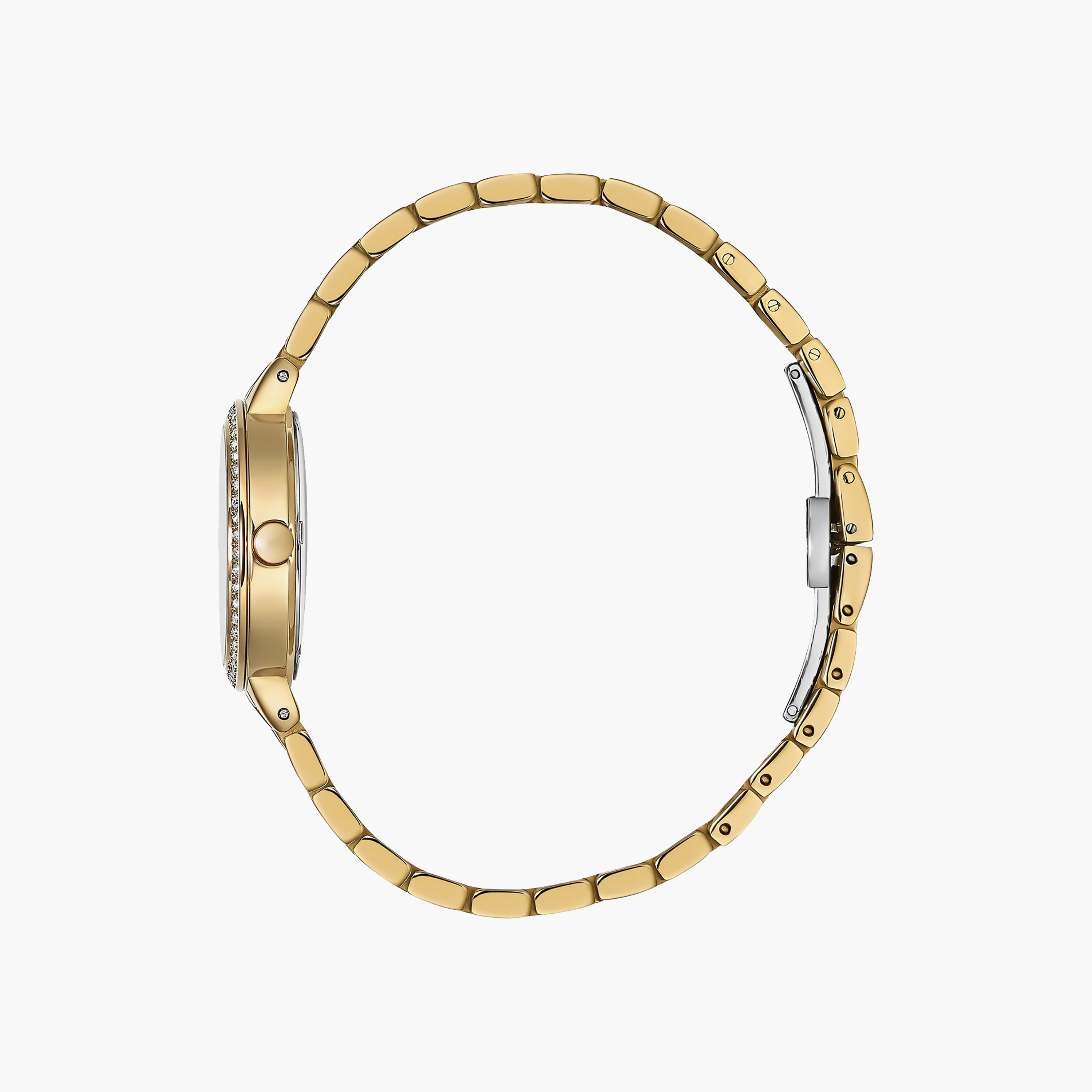 ساعة أوماكس النسائية التناظرية الدائرية 30 مم بسوار معدني مغلق | 00ASS012G020-women-watchesandjewellery-watches-image-2