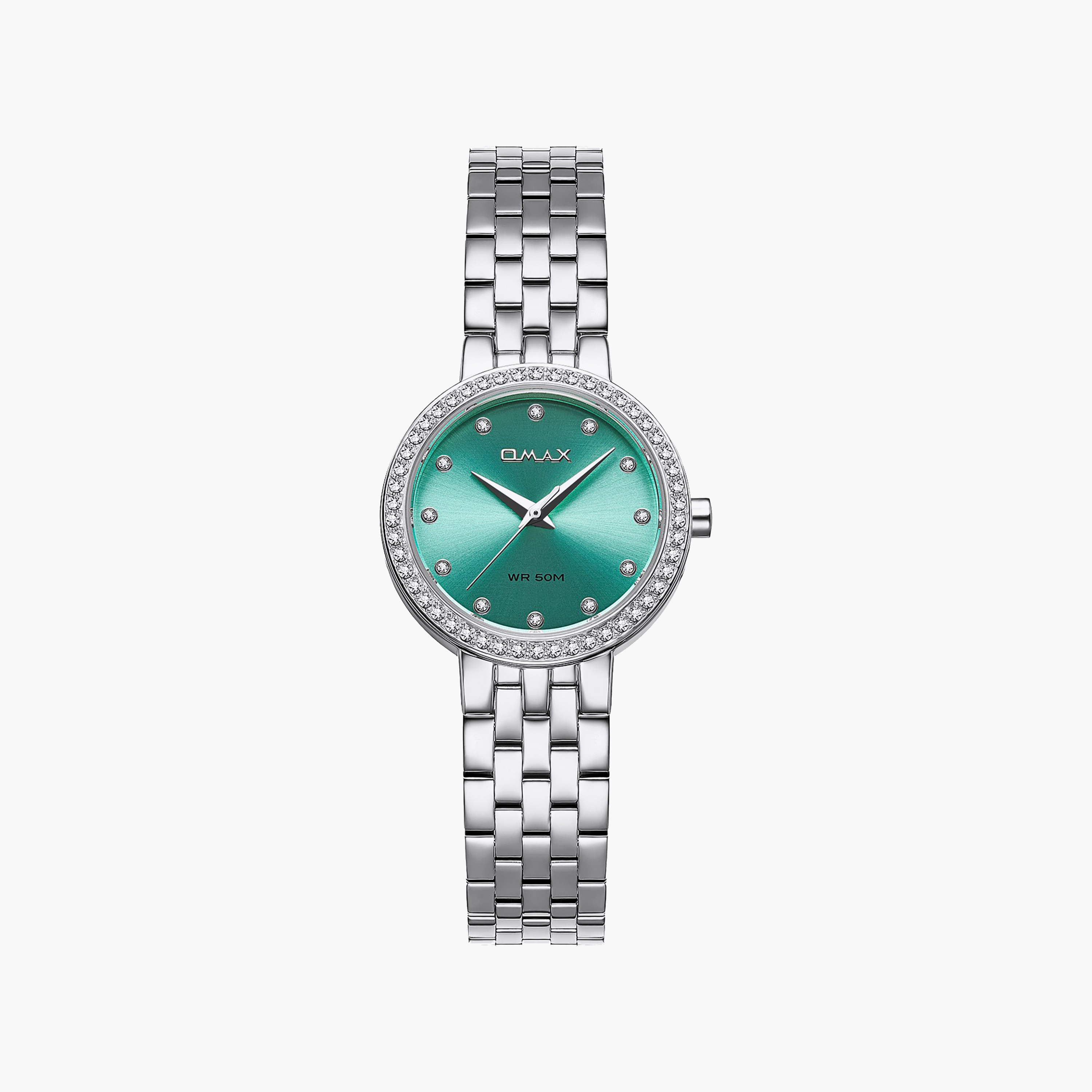 OMAX Women's Analog Round 30 MM Metal Closed Band Watch | 00ASS012S001-women-watchesandjewellery-watches-image-1