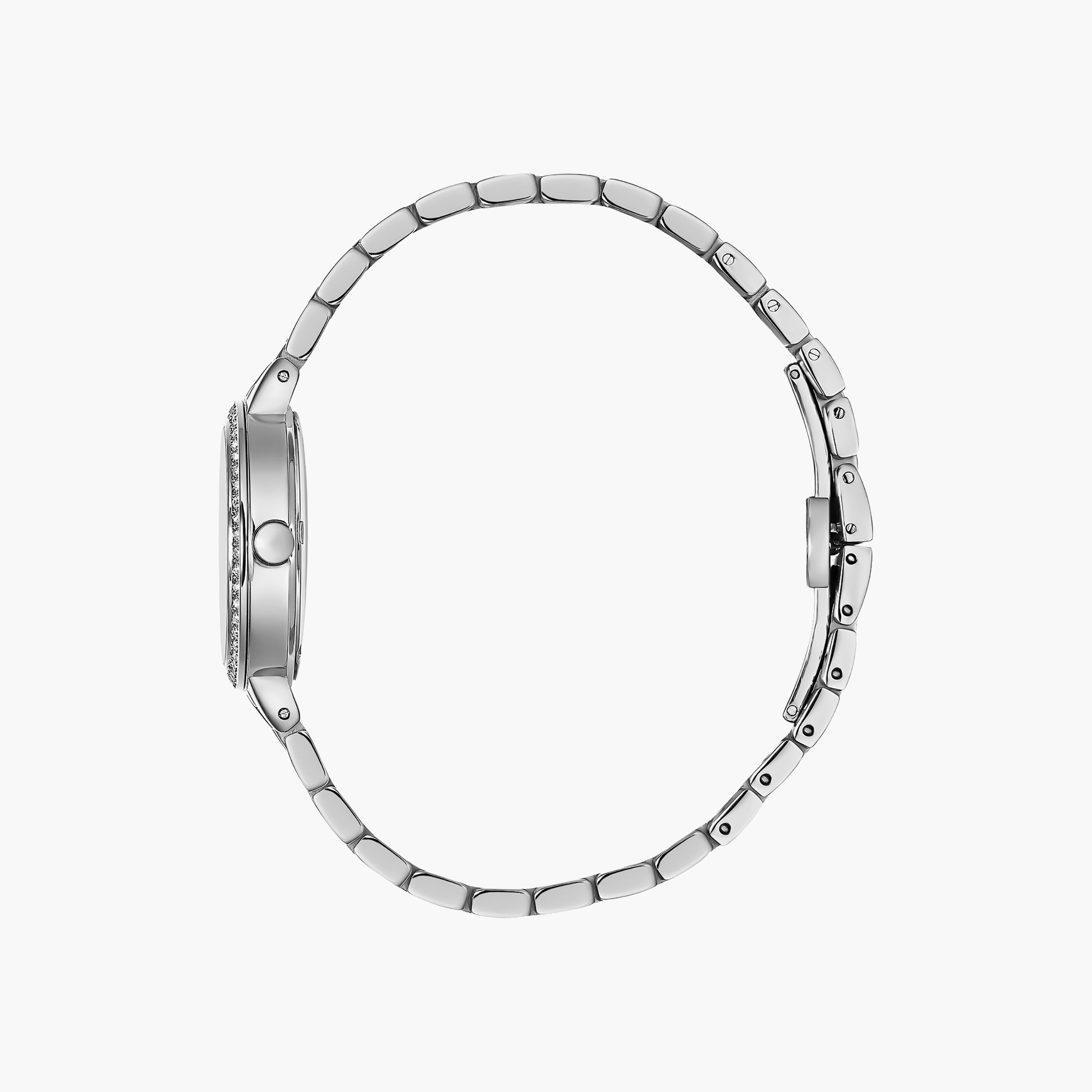 ساعة أوماكس النسائية التناظرية الدائرية 30 مم بسوار معدني مغلق | 00ASS012S003-women-watchesandjewellery-watches-image-2
