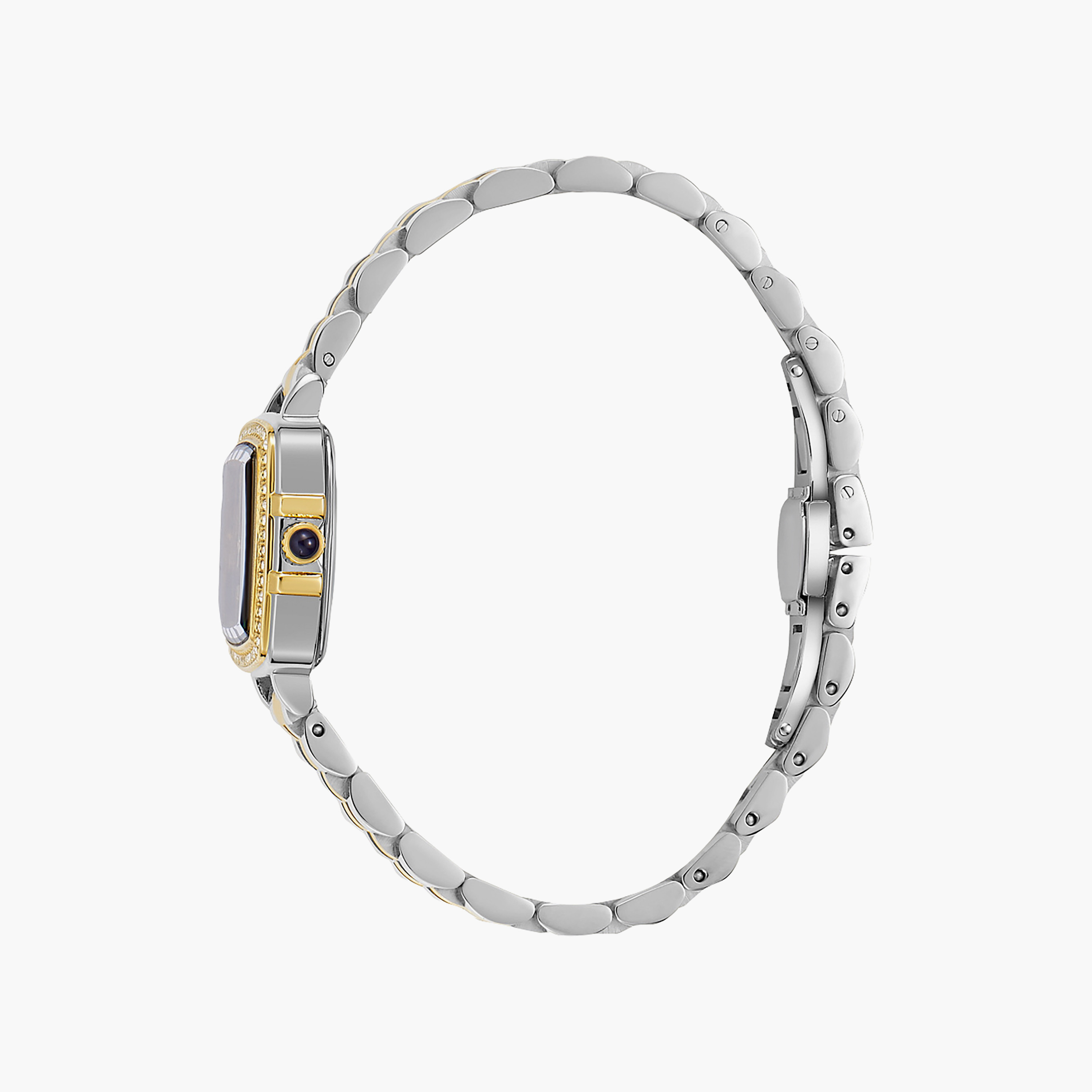 ساعة أوماكس النسائية التناظرية المربعة 25 مم بمشبك معدني | SQ-CS014T3IS3-women-watchesandjewellery-watches-image-2