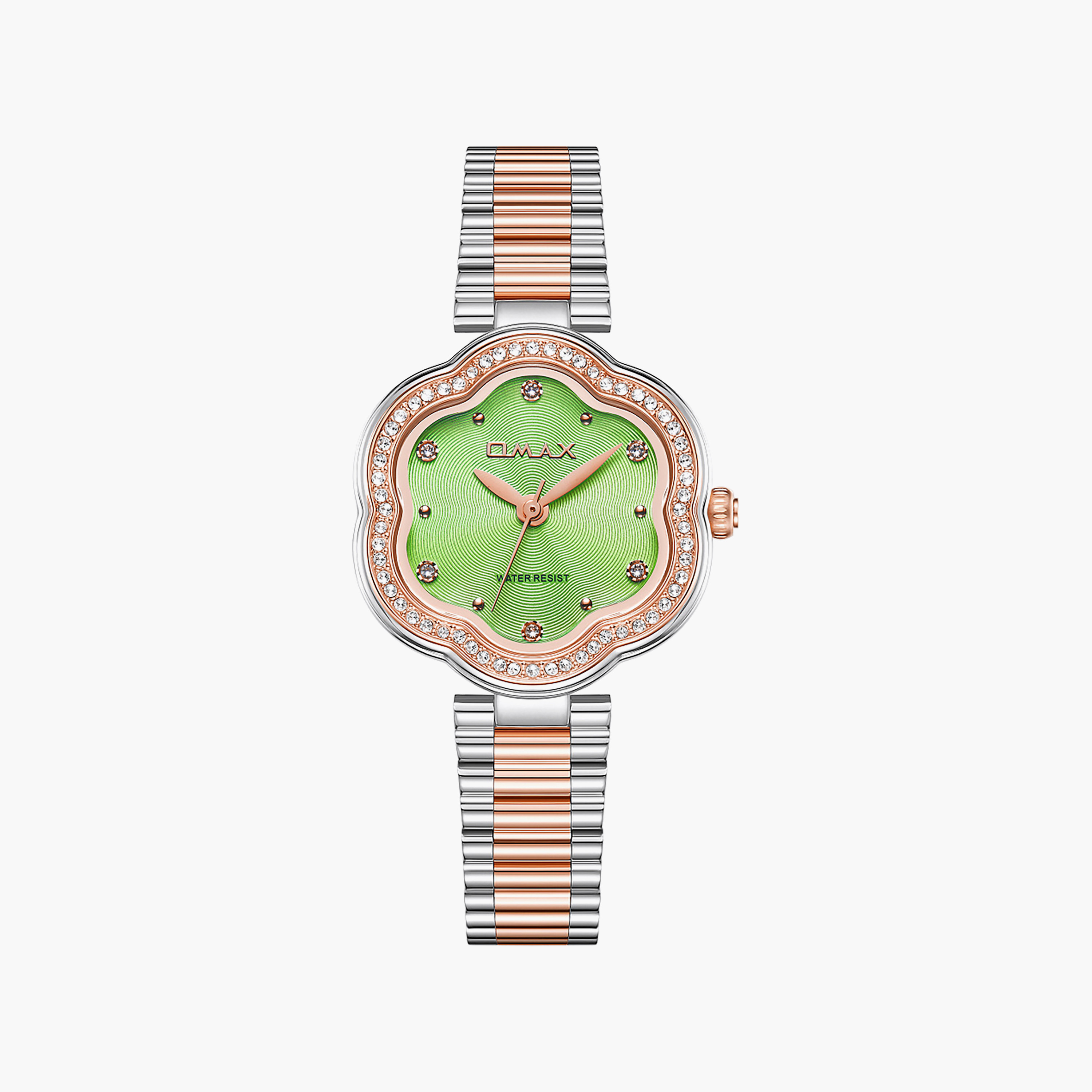OMAX Women's Analog Asymmetric 32 MM Metal Clasp Watch | SQ-CS016COSS4-women-watchesandjewellery-watches-image-1